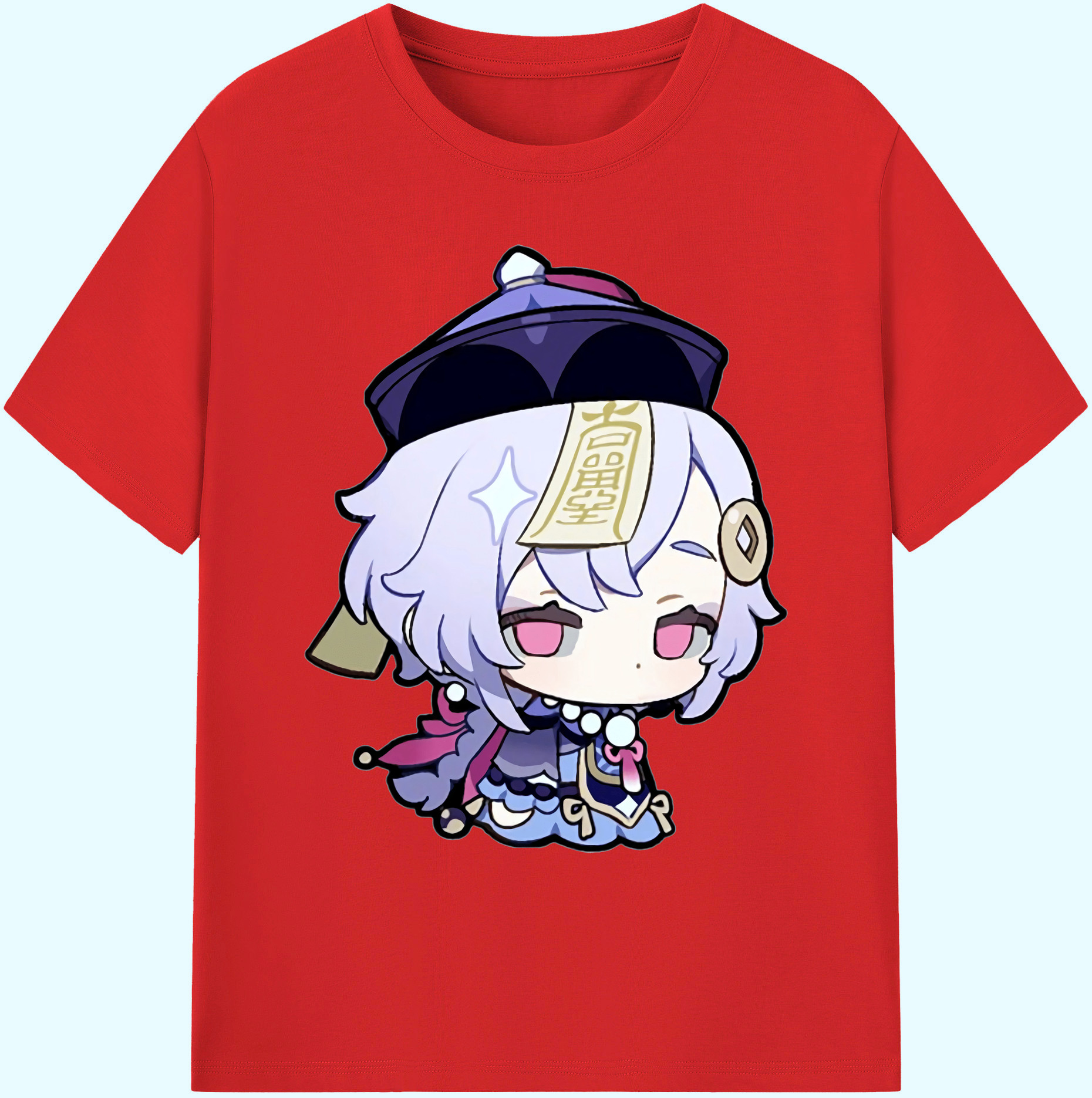 げんし神 七七 なな  genshin Nana 綿100％ メンズ半袖Tシャツ｜肌触りやわらか＆通気性
