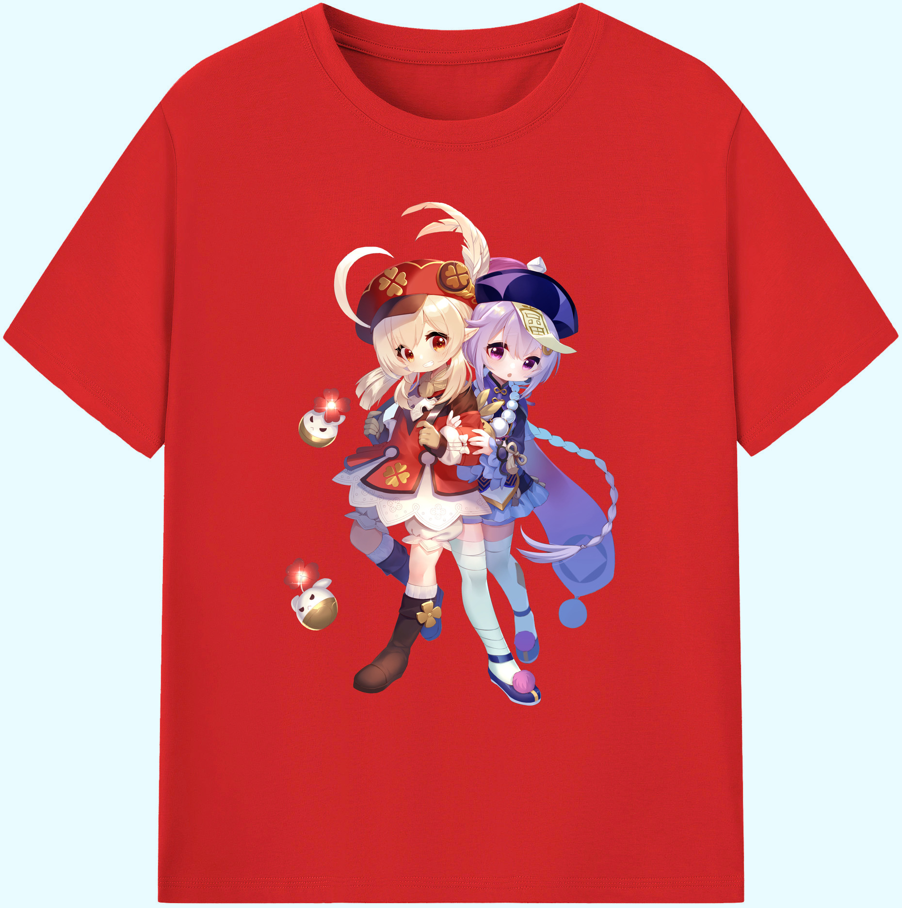 げんし神 七七 なな  genshin Nana 綿100％ メンズ半袖Tシャツ｜肌触りやわらか＆通気性