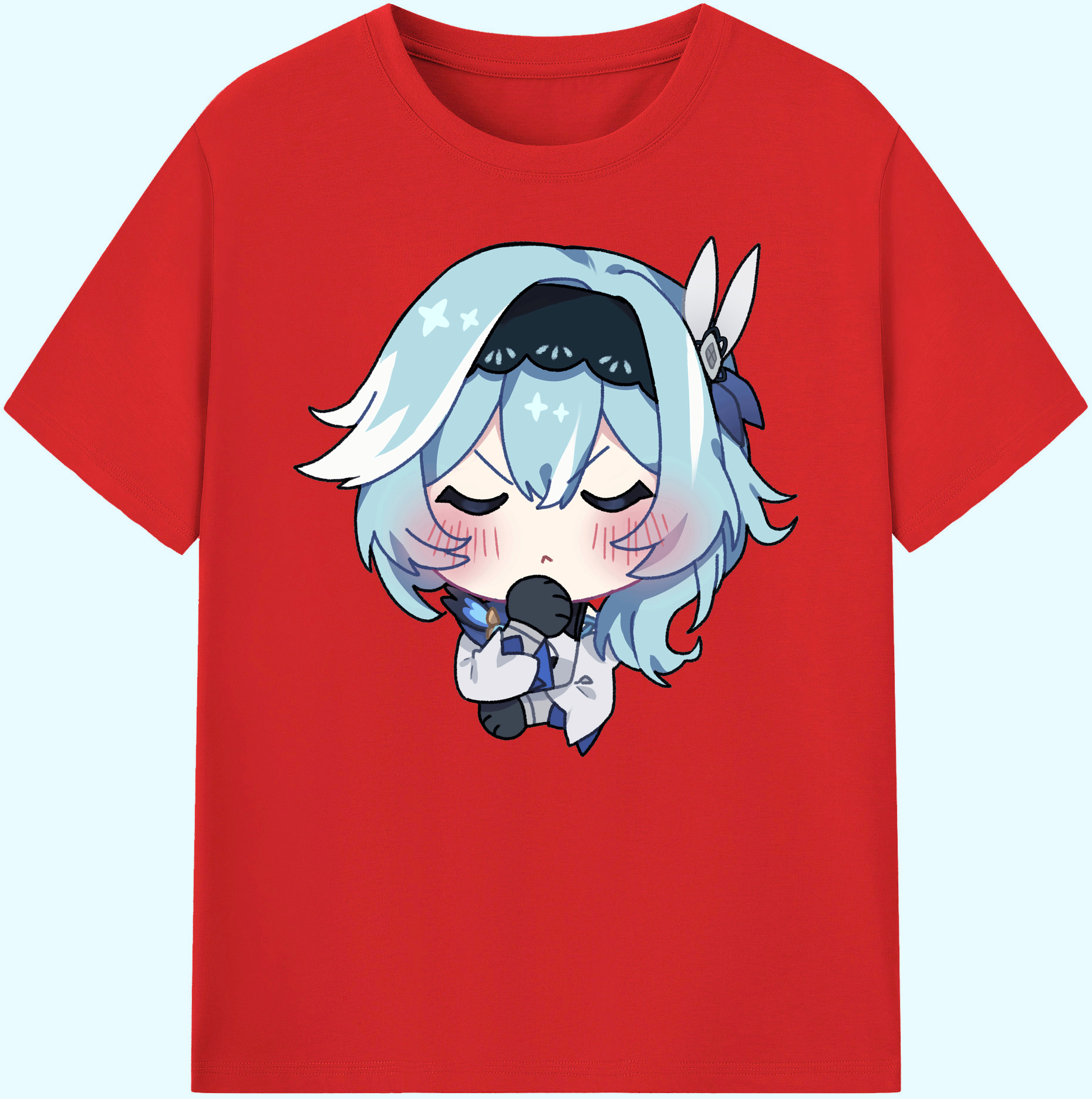げんし神 优菈 ゆうら genshin Yūra 綿100％ メンズ半袖Tシャツ｜肌触りやわらか＆通気性