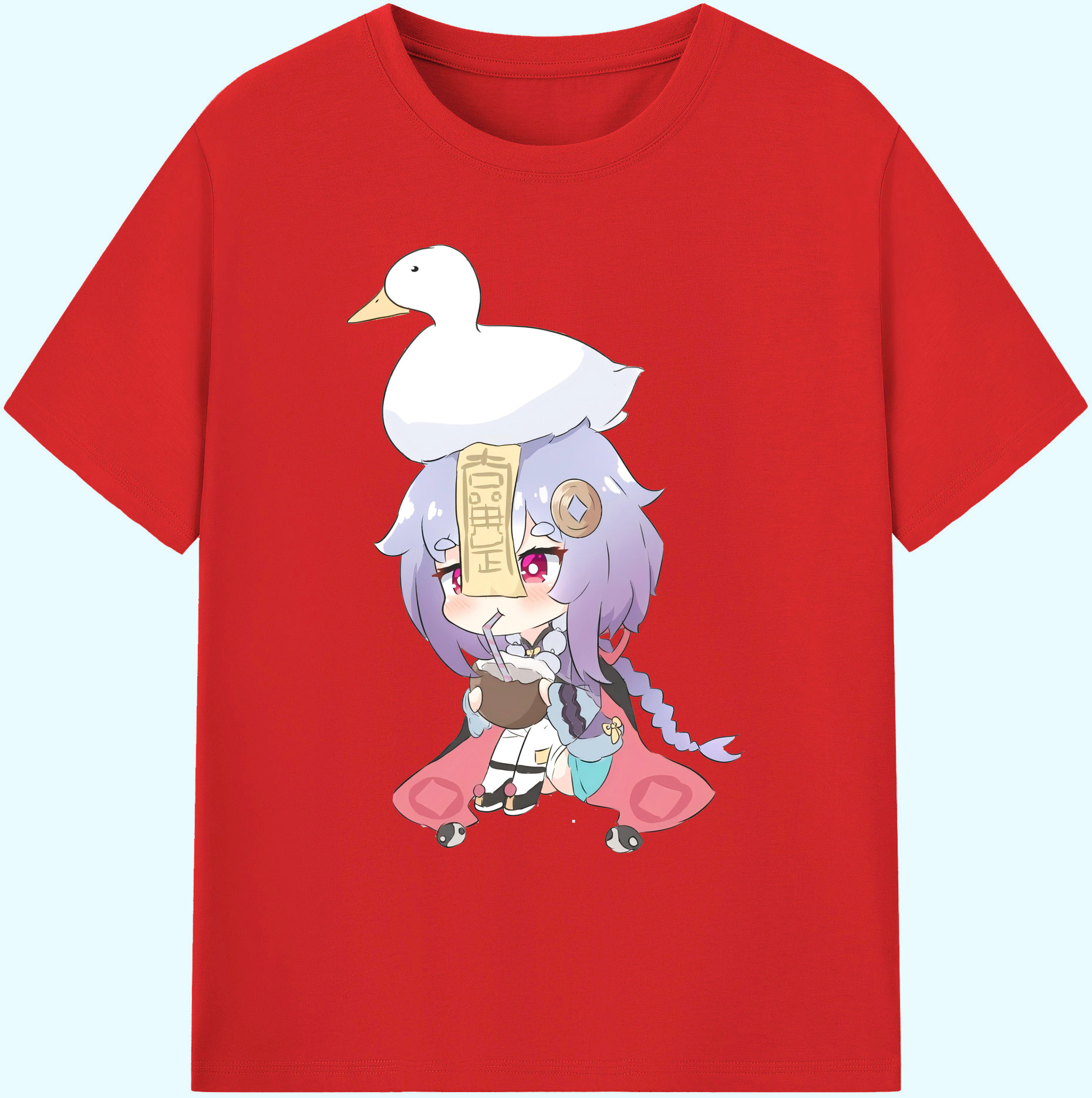 げんし神 七七 なな  genshin Nana 綿100％ メンズ半袖Tシャツ｜肌触りやわらか＆通気性