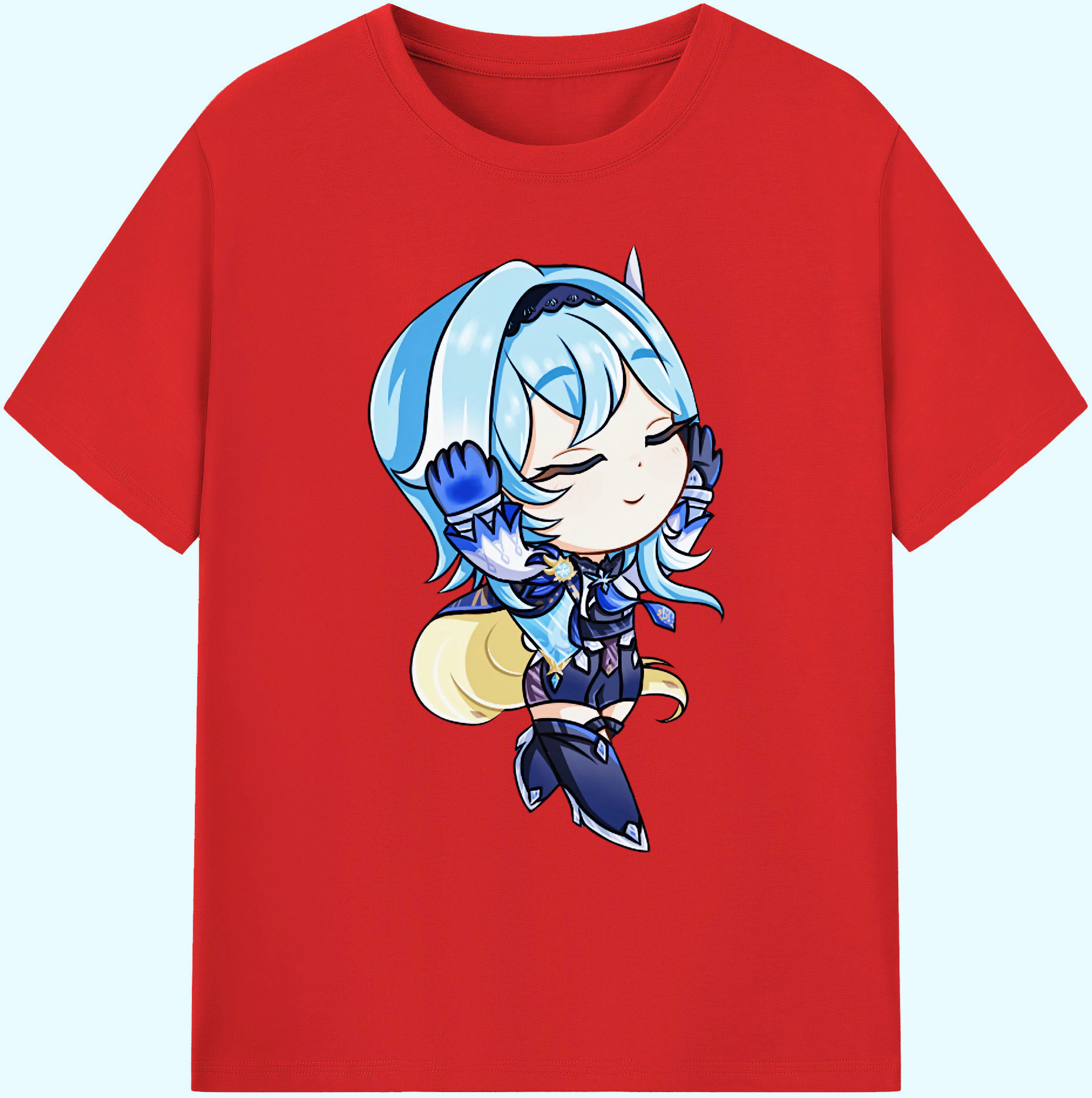 げんし神 优菈 ゆうら genshin Yūra 綿100％ メンズ半袖Tシャツ｜肌触りやわらか＆通気性