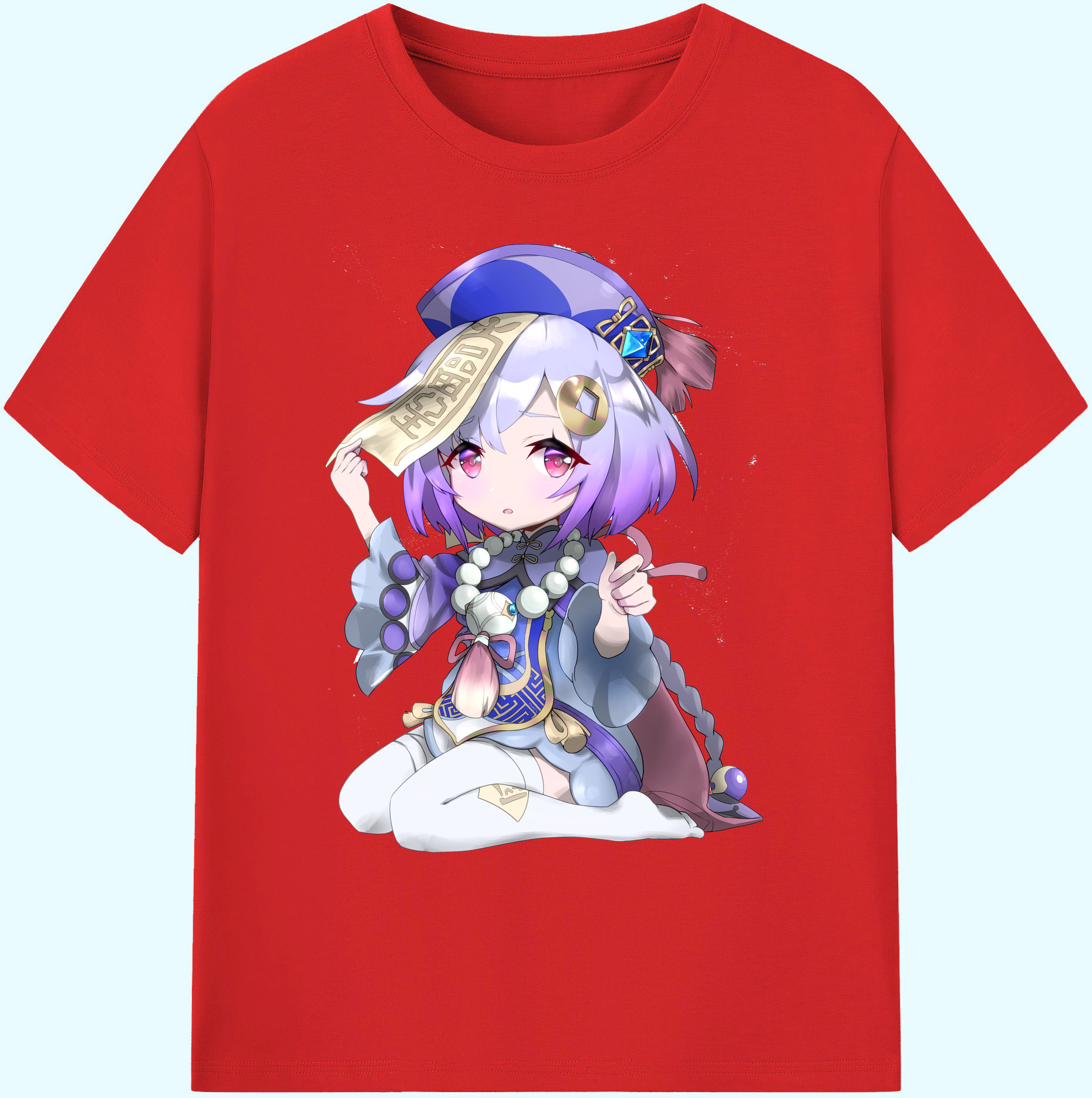 げんし神 七七 なな  genshin Nana 綿100％ メンズ半袖Tシャツ｜肌触りやわらか＆通気性