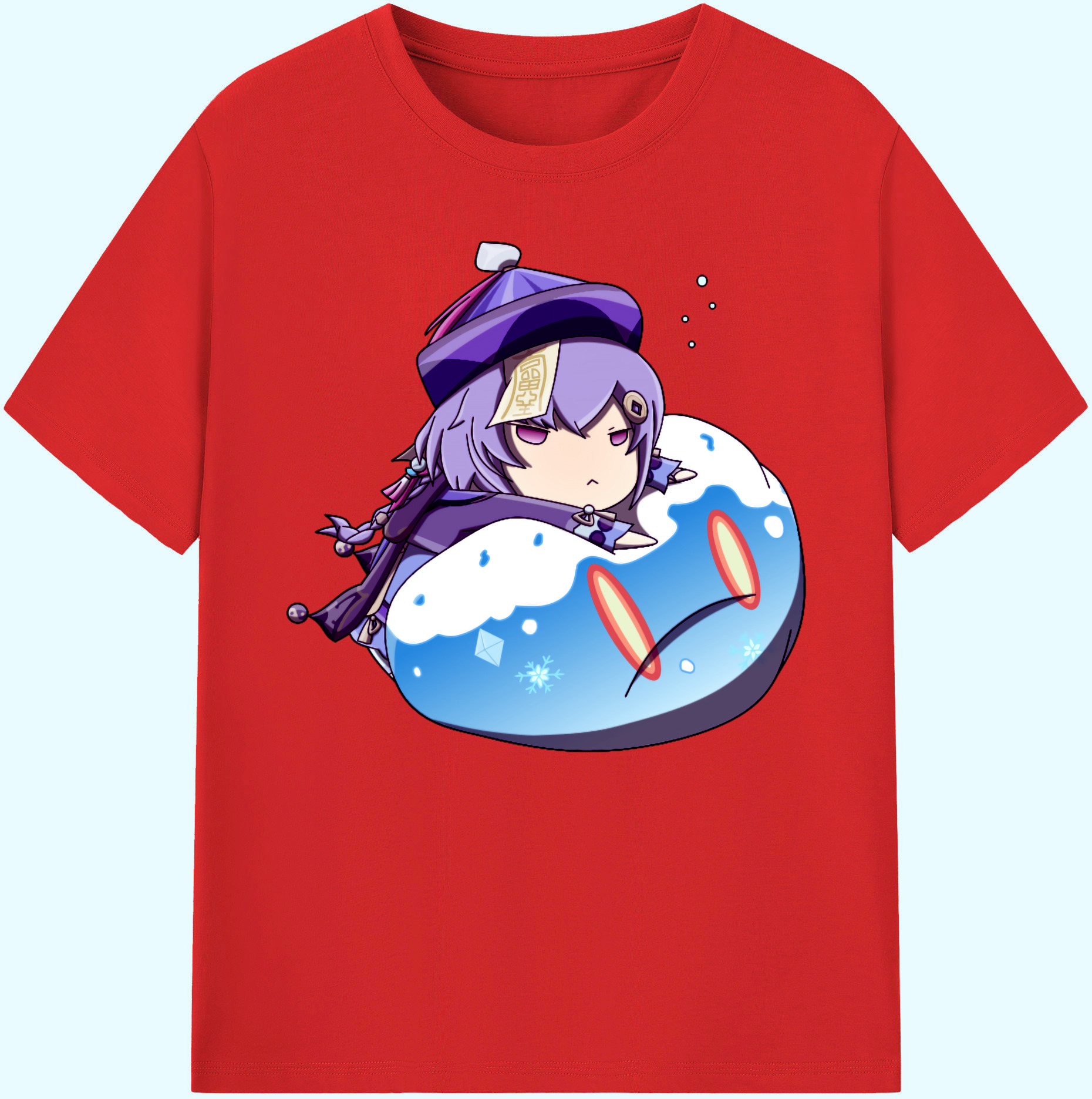 げんし神 七七 なな  genshin Nana 綿100％ メンズ半袖Tシャツ｜肌触りやわらか＆通気性