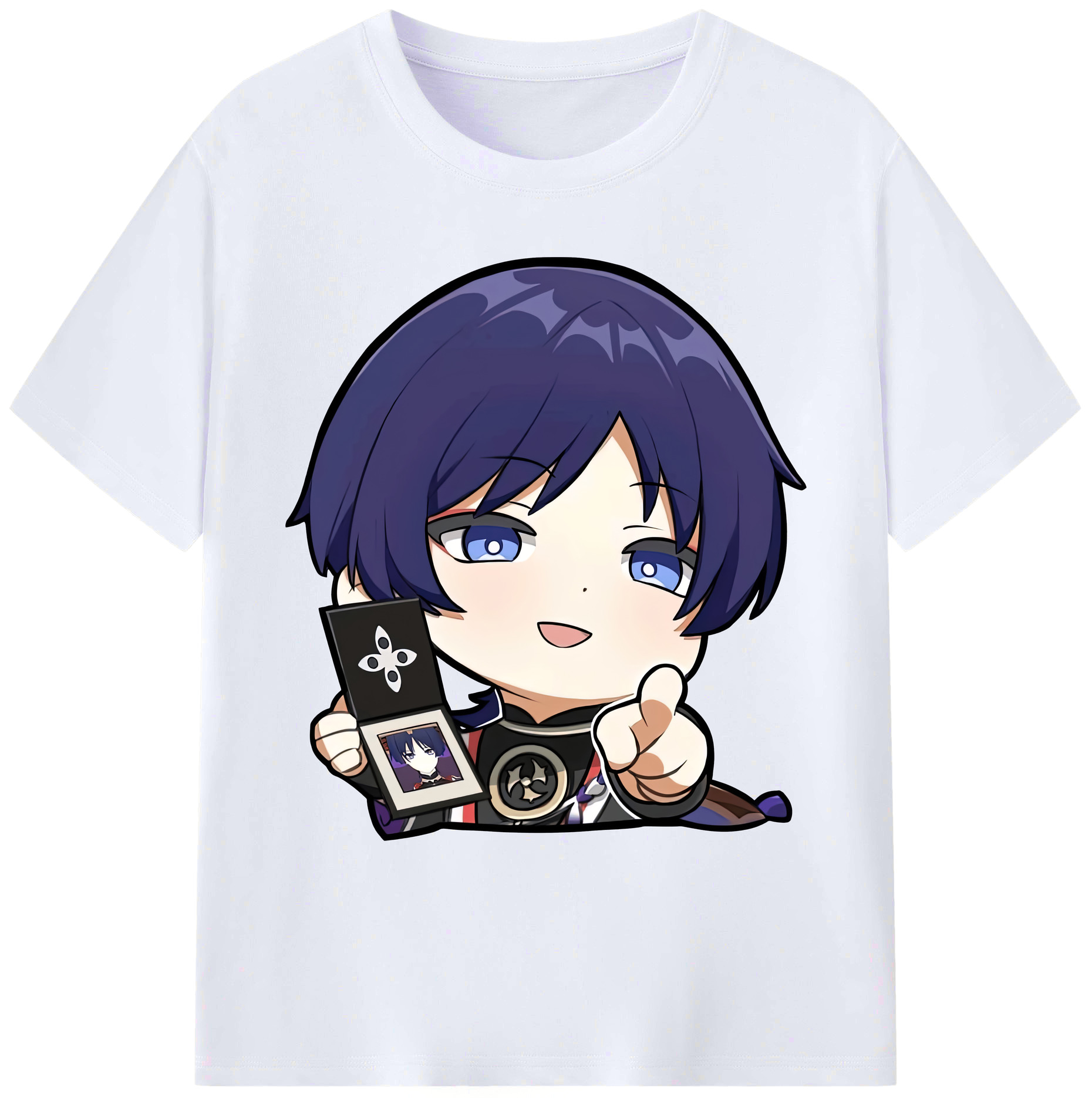 げんし神 さんペい genshin Sanpei 綿100％ メンズ半袖Tシャツ｜肌触りやわらか＆通気性