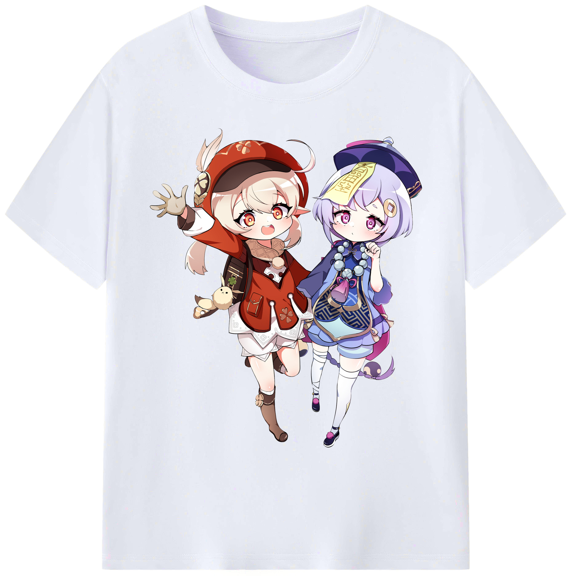 げんし神 七七 なな  genshin Nana 綿100％ メンズ半袖Tシャツ｜肌触りやわらか＆通気性