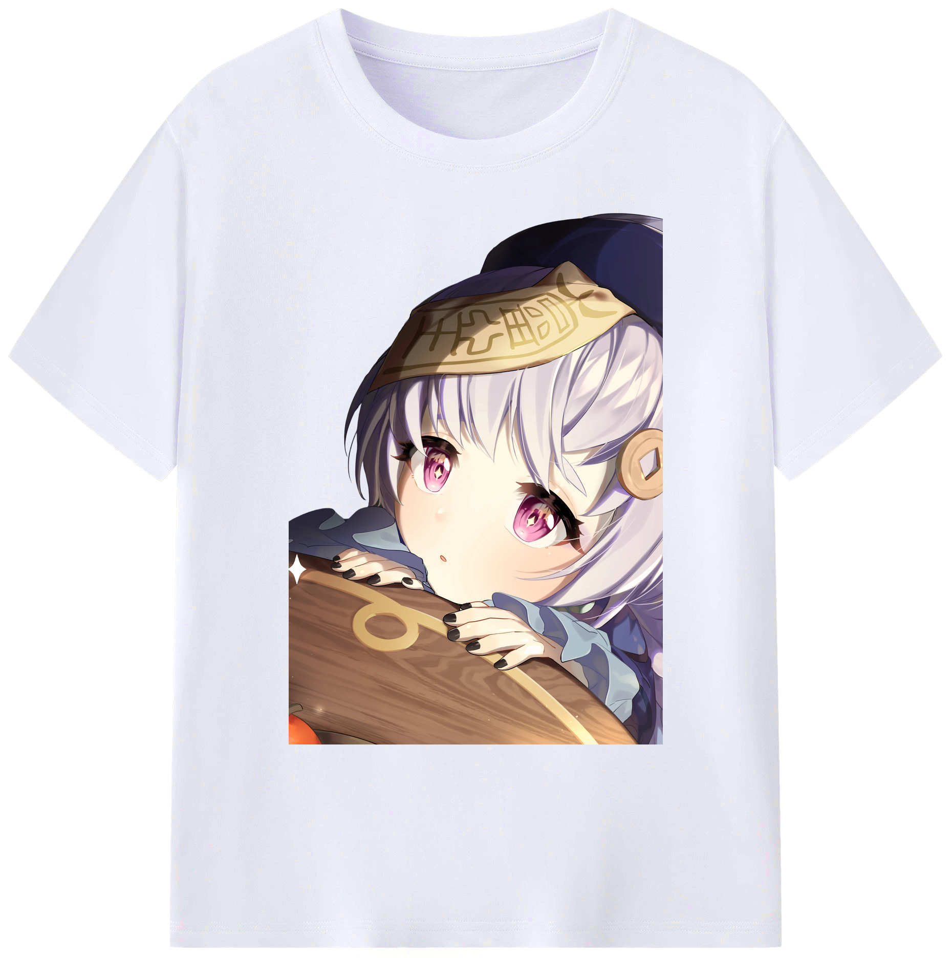 げんし神 七七 なな  genshin Nana 綿100％ メンズ半袖Tシャツ｜肌触りやわらか＆通気性