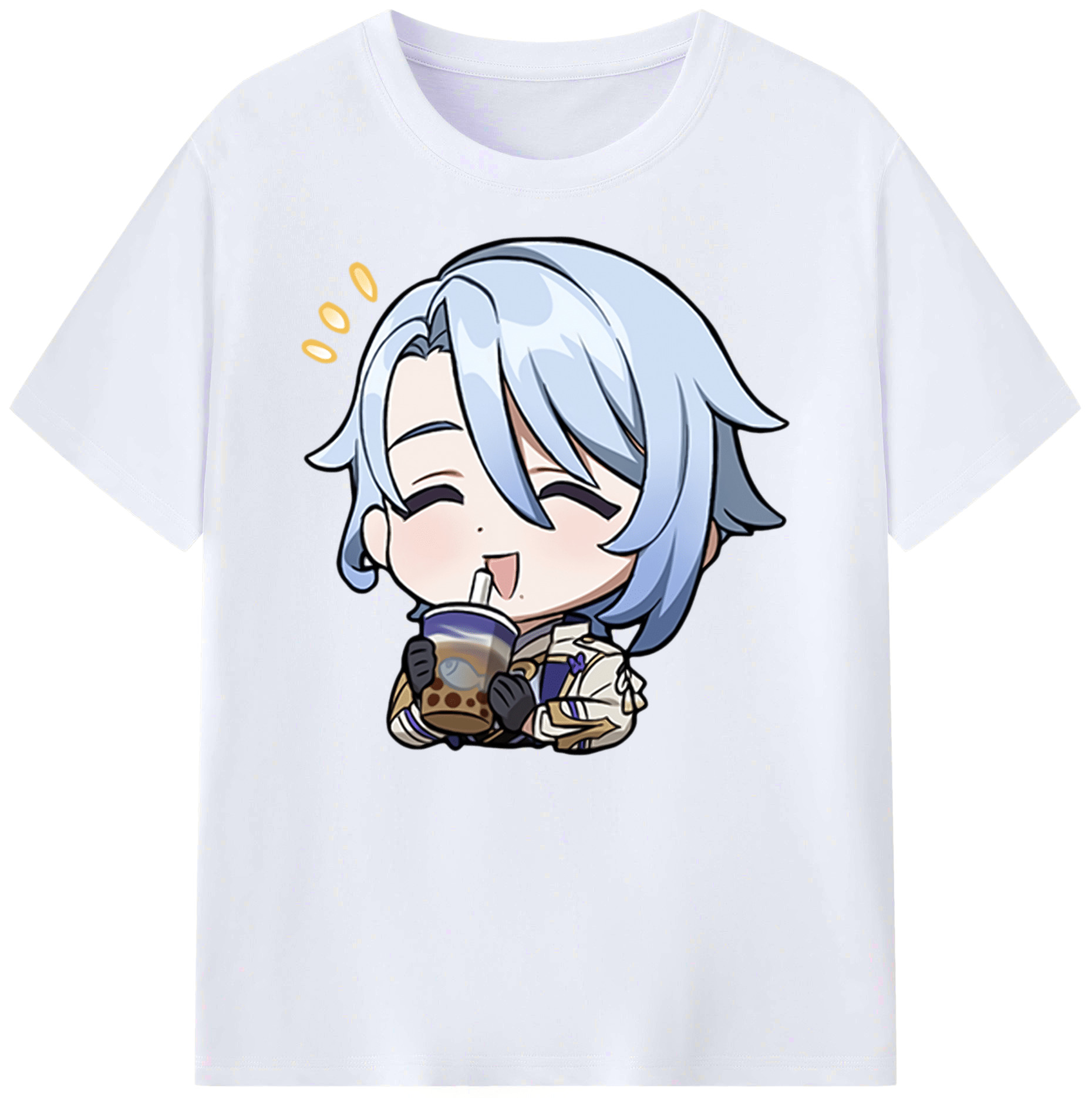 げんし神 神里綾人 かみさとあやと genshin Kamisato Ayato 綿100％ メンズ半袖Tシャツ｜肌触りやわらか＆通気性