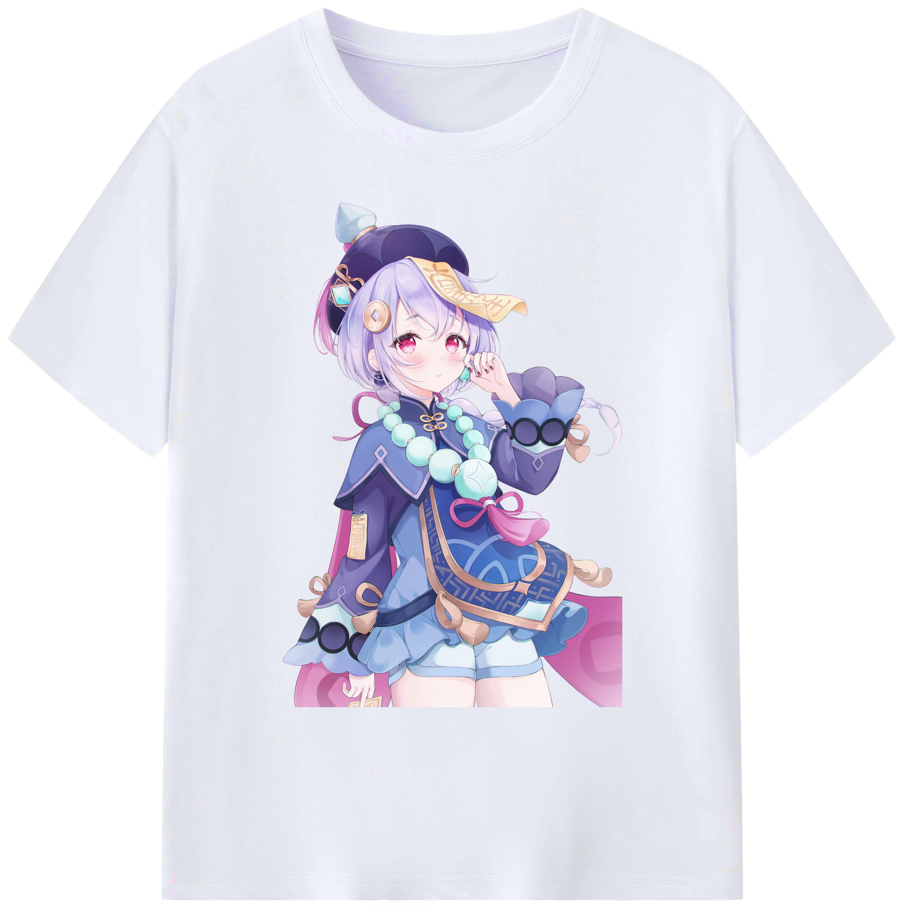 げんし神 七七 なな  genshin Nana 綿100％ メンズ半袖Tシャツ｜肌触りやわらか＆通気性