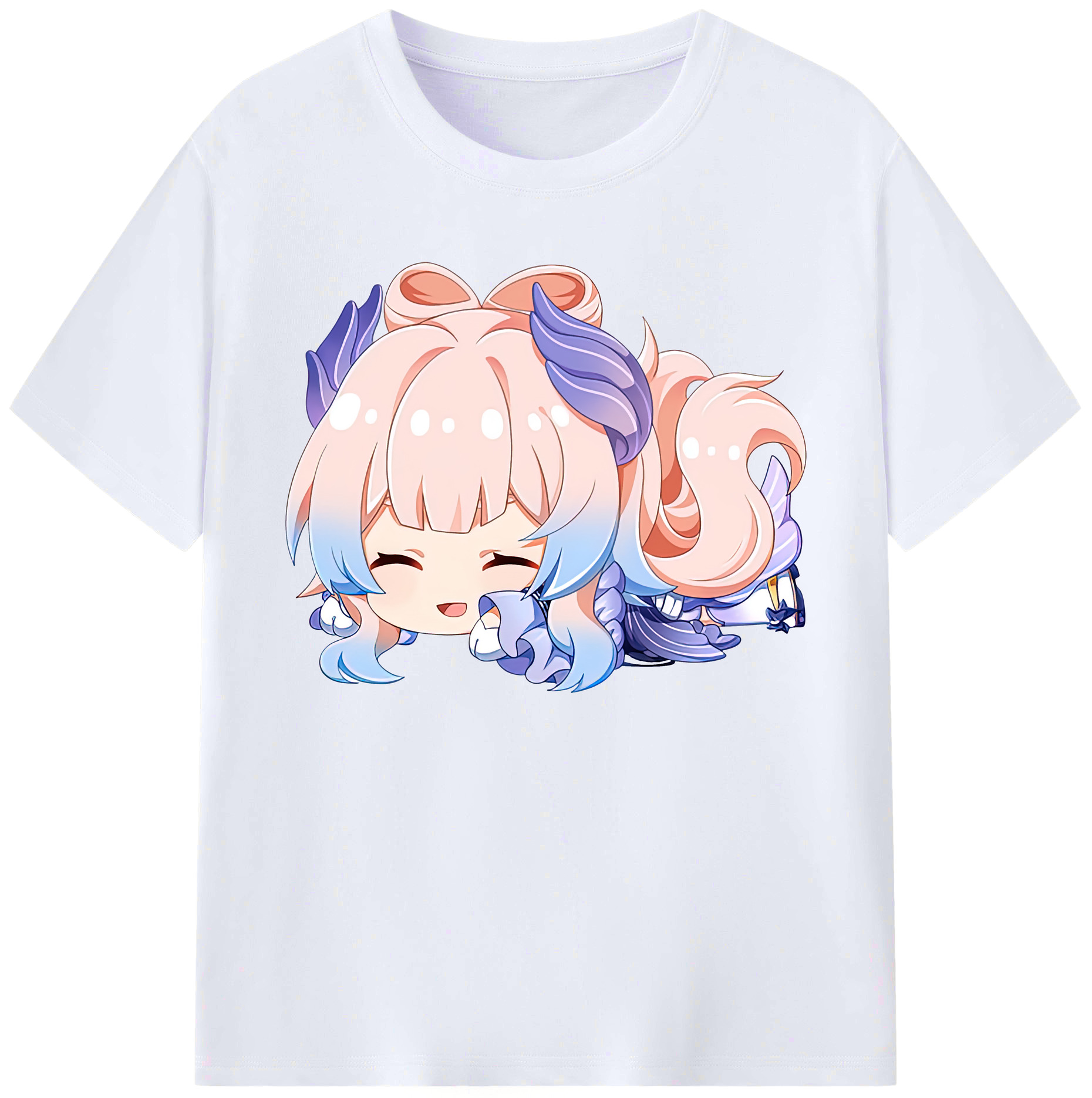 げんし神 珊瑚宮心海 サンゴノミヤ・ココミ genshin Sangonomiya Kokomi 綿100％ メンズ半袖Tシャツ｜肌触りやわらか＆通気性