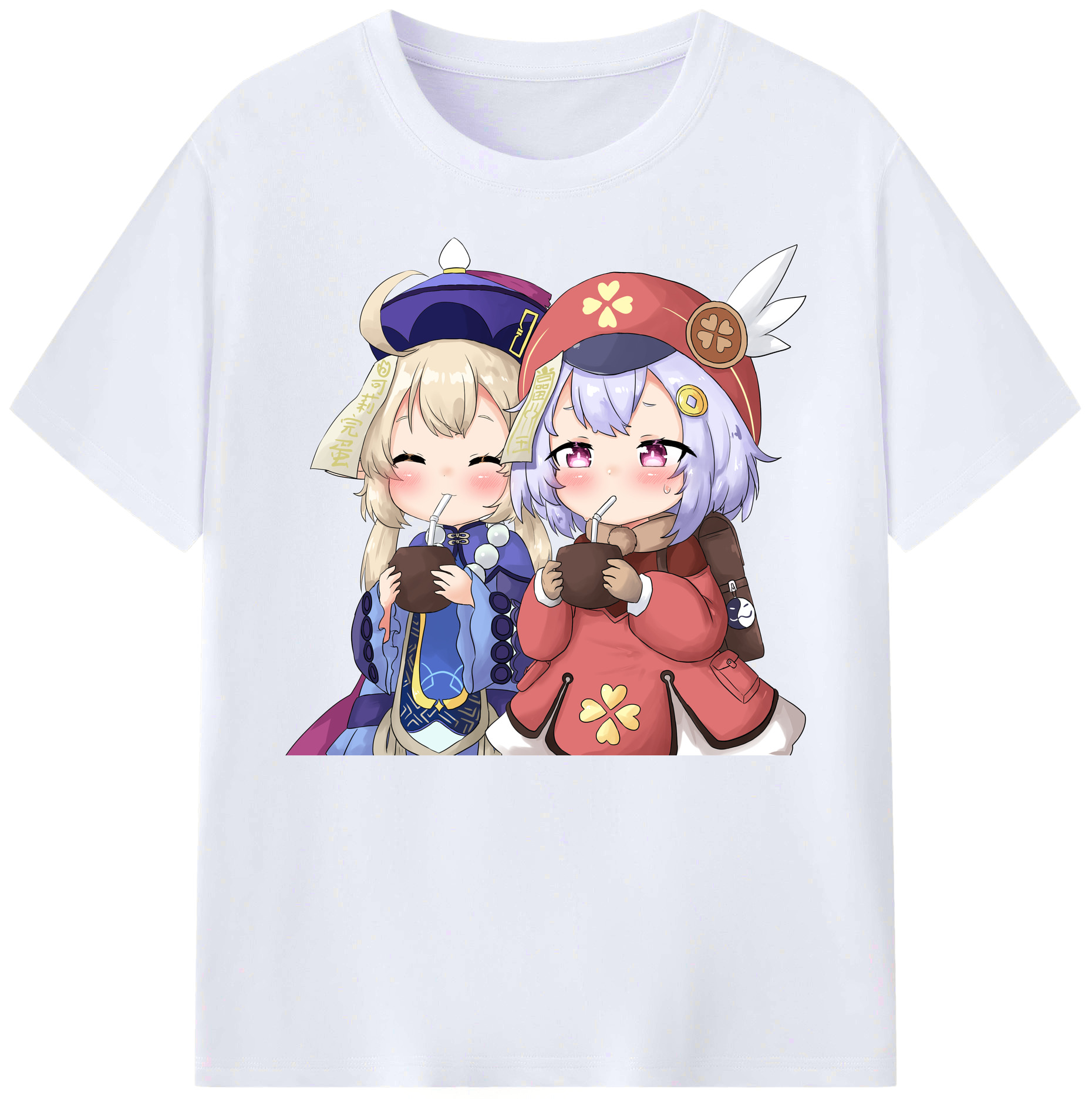 げんし神 七七 なな  genshin Nana 綿100％ メンズ半袖Tシャツ｜肌触りやわらか＆通気性