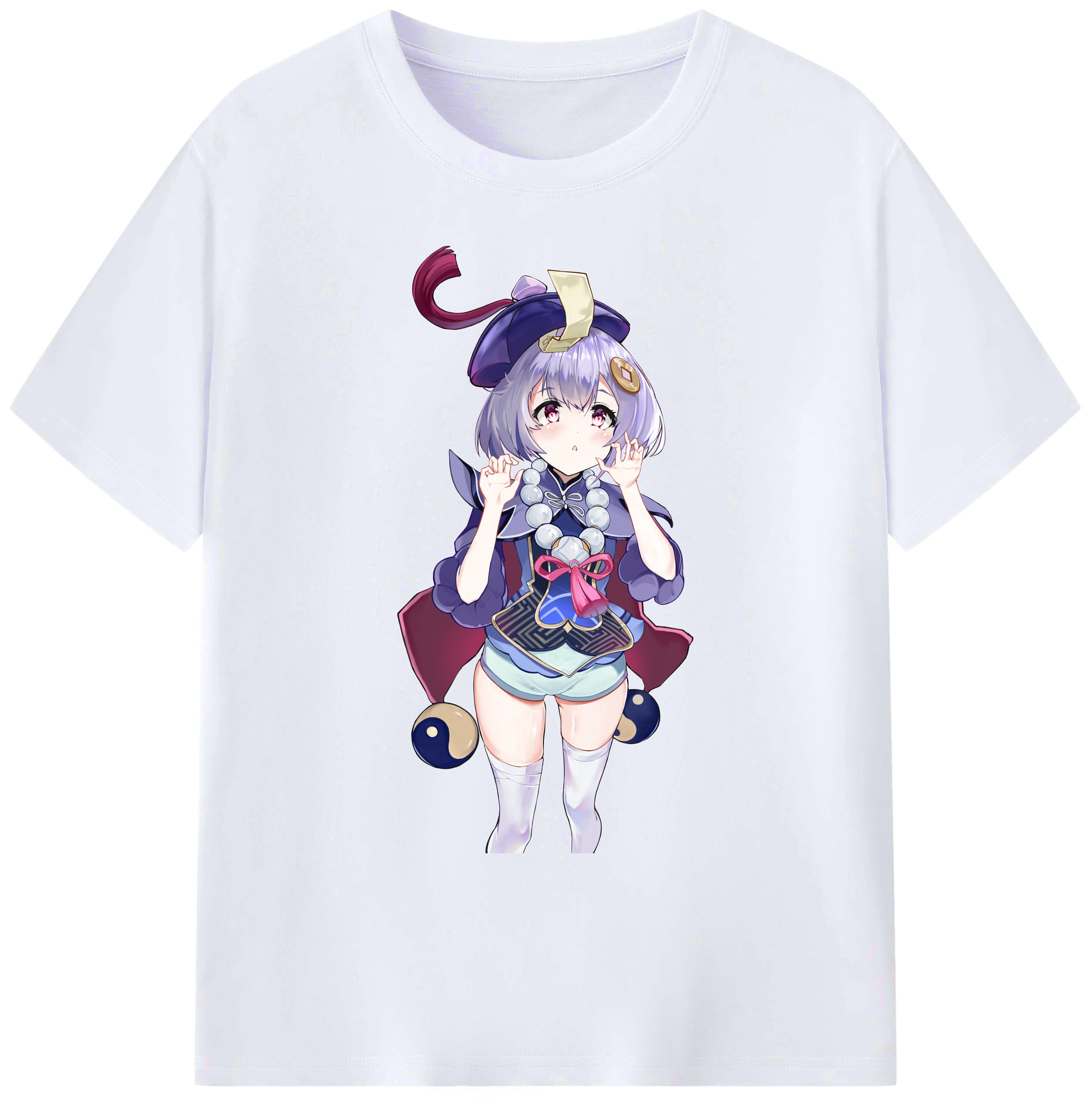 げんし神 七七 なな  genshin Nana 綿100％ メンズ半袖Tシャツ｜肌触りやわらか＆通気性