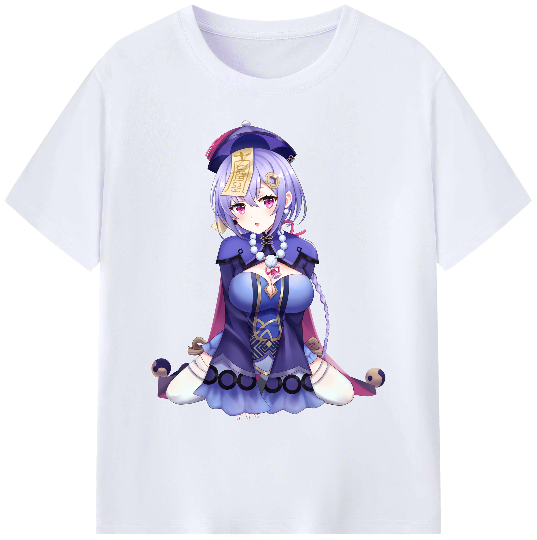 げんし神 七七 なな  genshin Nana 綿100％ メンズ半袖Tシャツ｜肌触りやわらか＆通気性