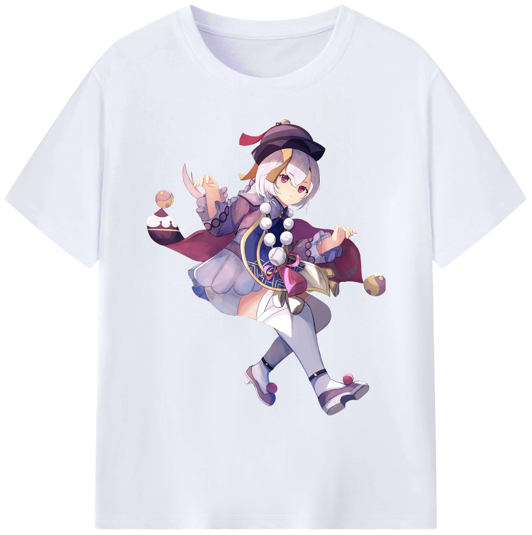 げんし神 七七 なな  genshin Nana 綿100％ メンズ半袖Tシャツ｜肌触りやわらか＆通気性