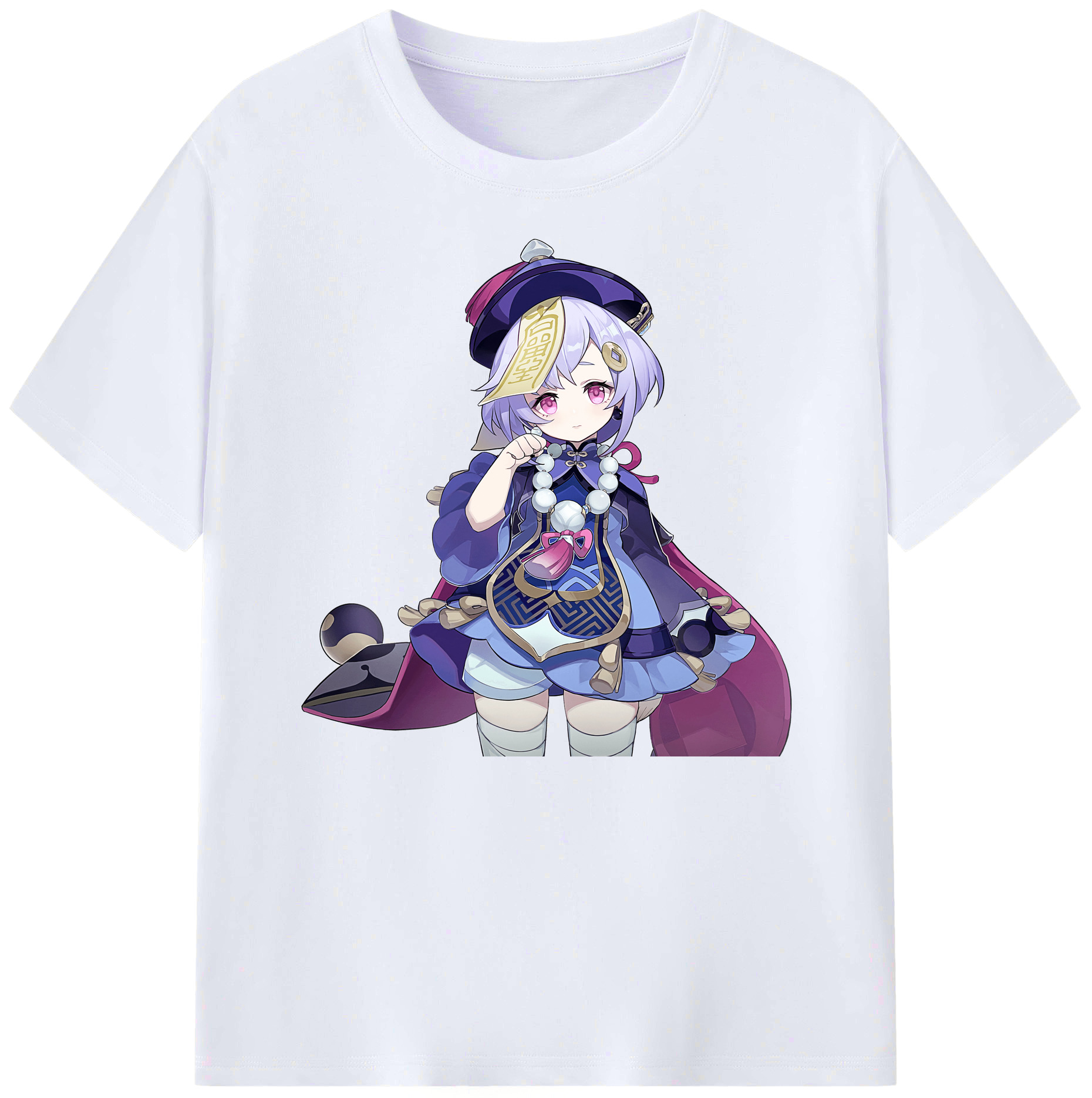 げんし神 七七 なな  genshin Nana 綿100％ メンズ半袖Tシャツ｜肌触りやわらか＆通気性