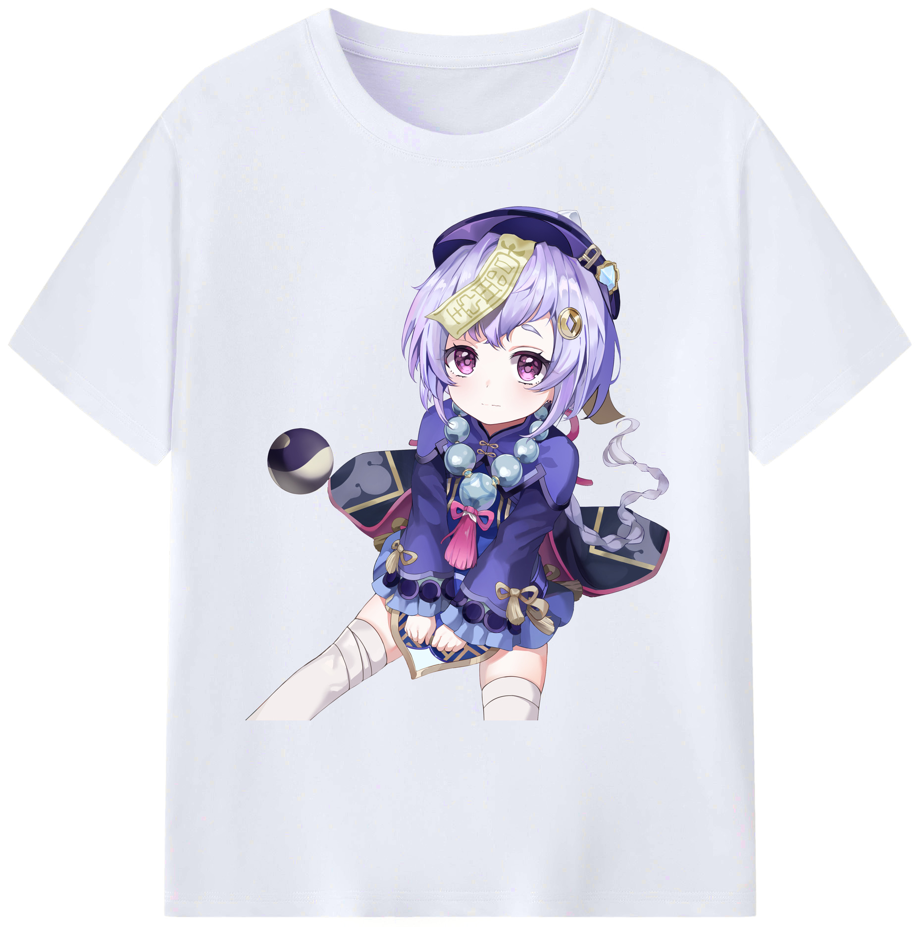 げんし神 七七 なな  genshin Nana 綿100％ メンズ半袖Tシャツ｜肌触りやわらか＆通気性