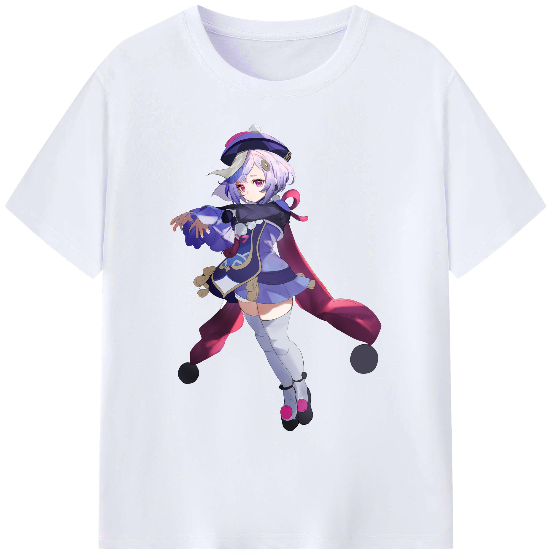 げんし神 七七 なな  genshin Nana 綿100％ メンズ半袖Tシャツ｜肌触りやわらか＆通気性