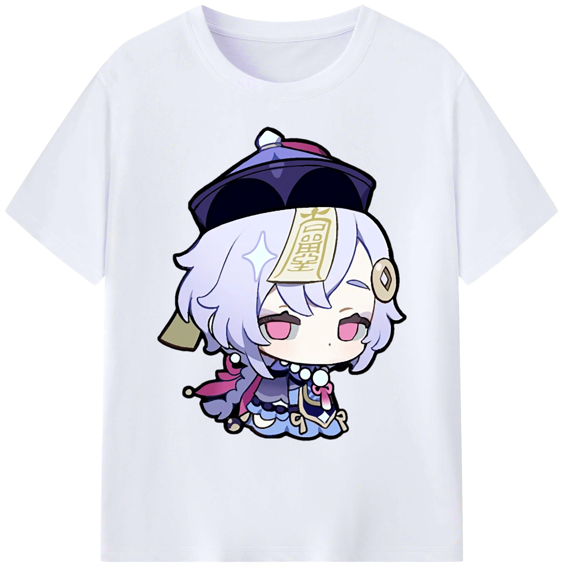 げんし神 七七 なな  genshin Nana 綿100％ メンズ半袖Tシャツ｜肌触りやわらか＆通気性