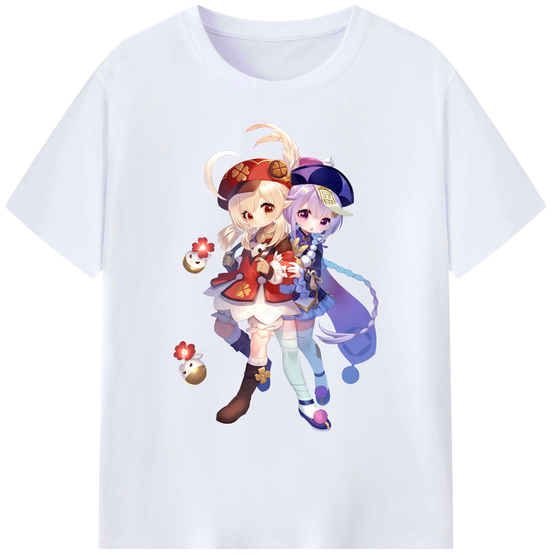 げんし神 七七 なな  genshin Nana 綿100％ メンズ半袖Tシャツ｜肌触りやわらか＆通気性