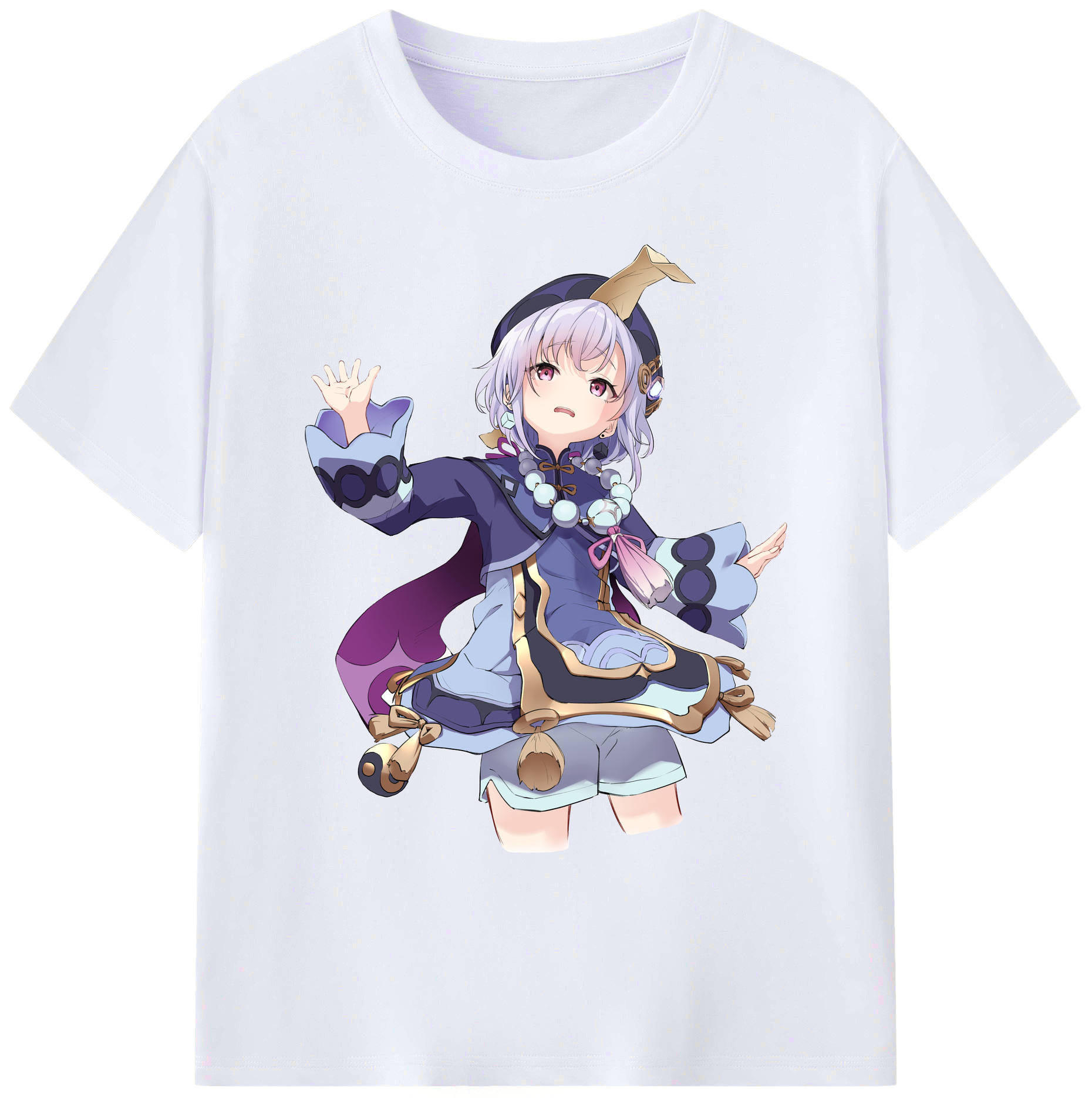 げんし神 七七 なな  genshin Nana 綿100％ メンズ半袖Tシャツ｜肌触りやわらか＆通気性
