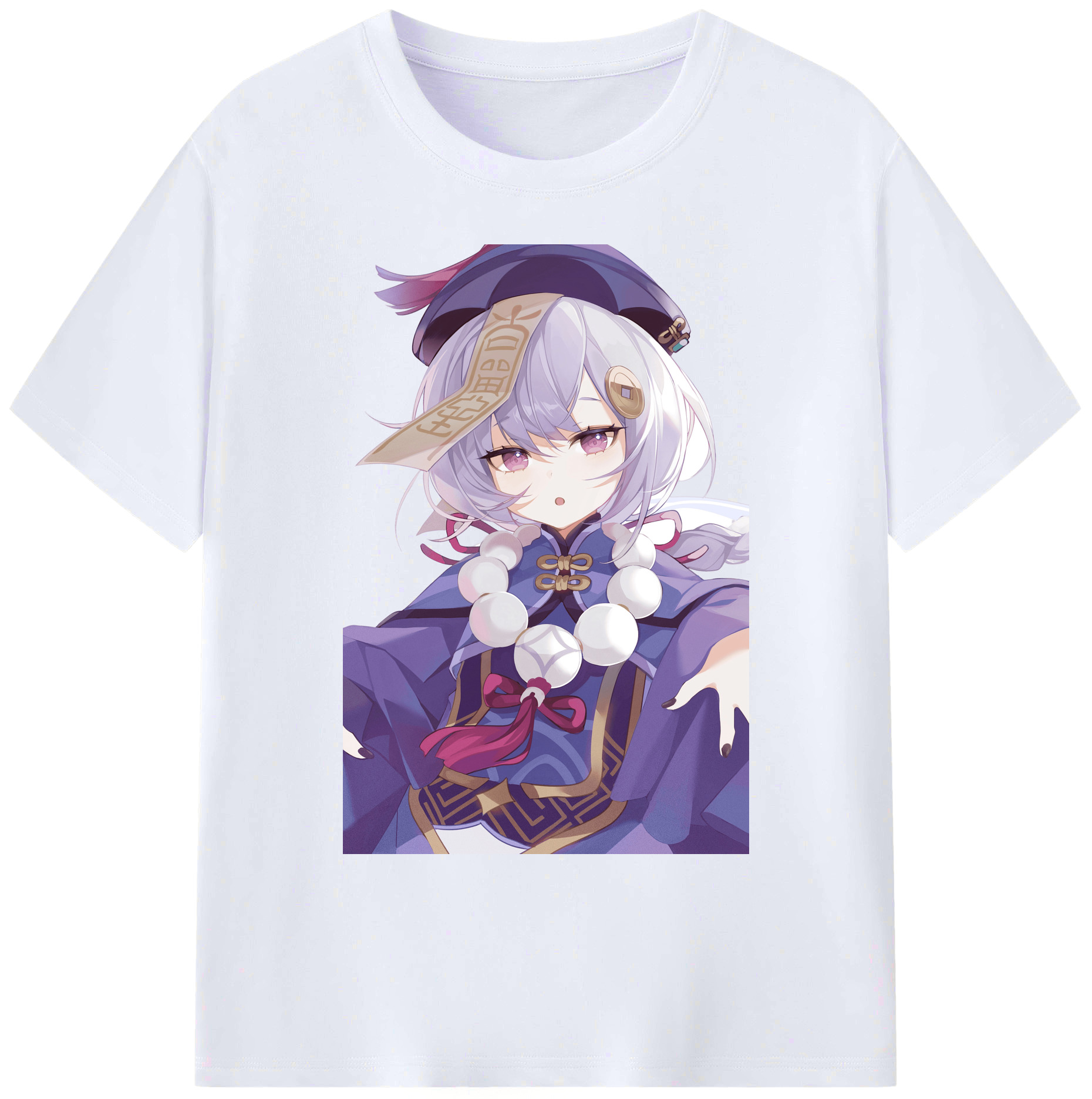 げんし神 七七 なな  genshin Nana 綿100％ メンズ半袖Tシャツ｜肌触りやわらか＆通気性