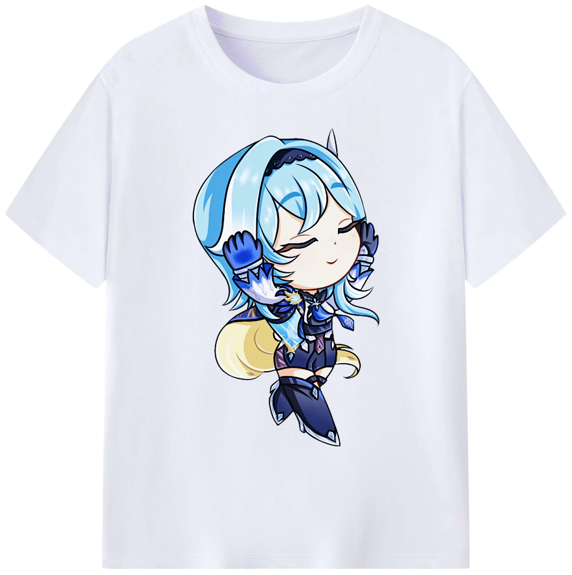 げんし神 优菈 ゆうら genshin Yūra 綿100％ メンズ半袖Tシャツ｜肌触りやわらか＆通気性