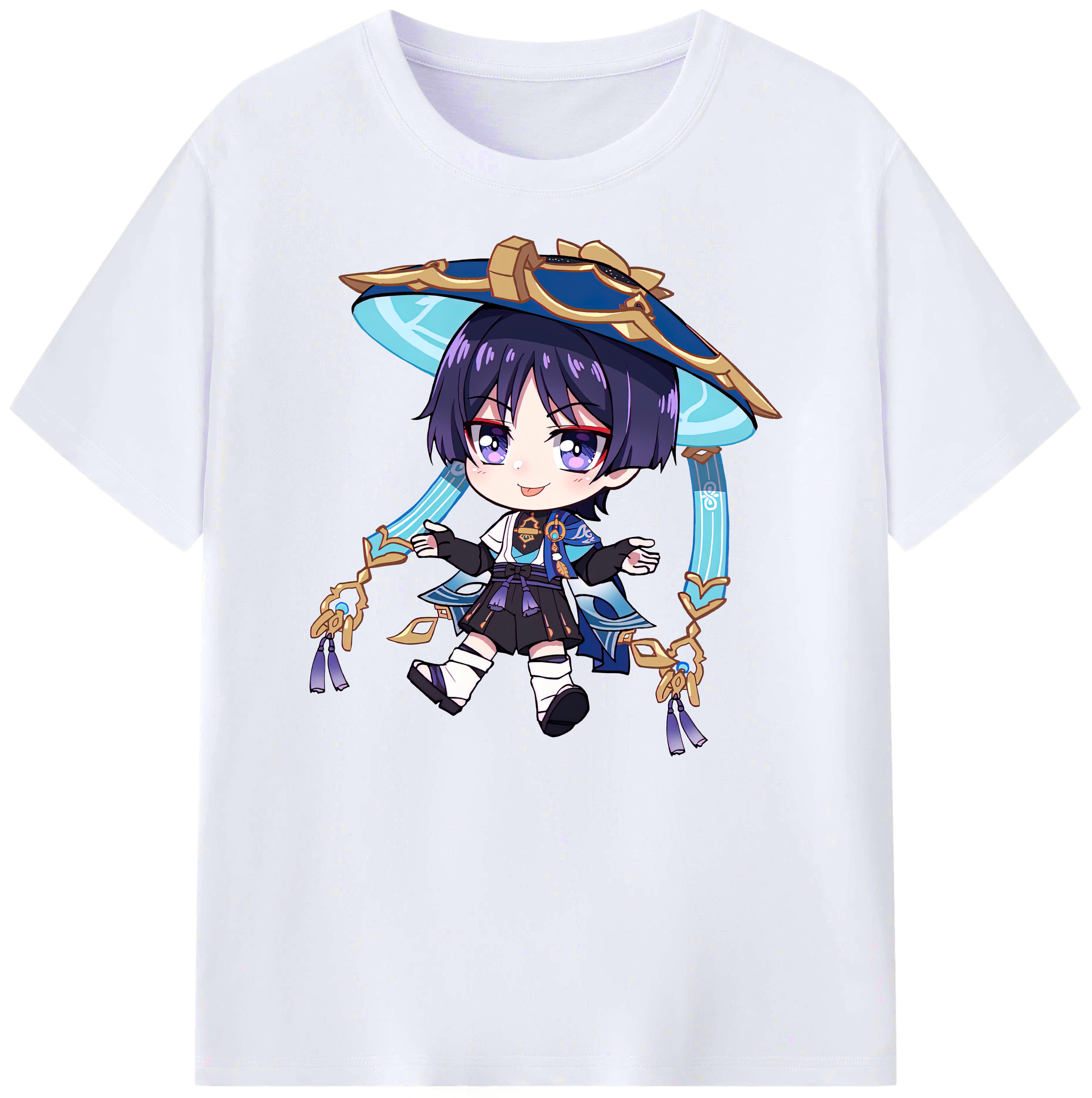 げんし神 さんペい genshin Sanpei 綿100％ メンズ半袖Tシャツ｜肌触りやわらか＆通気性