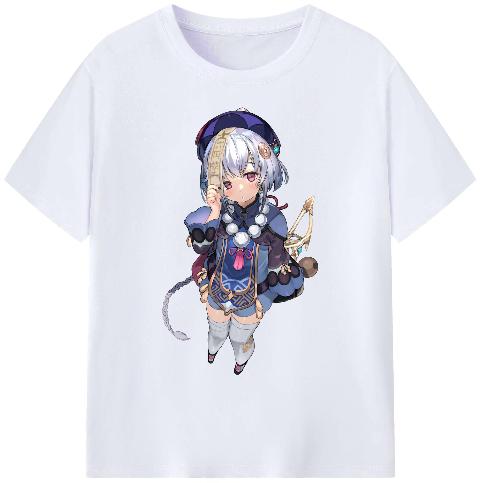 げんし神 七七 なな  genshin Nana 綿100％ メンズ半袖Tシャツ｜肌触りやわらか＆通気性