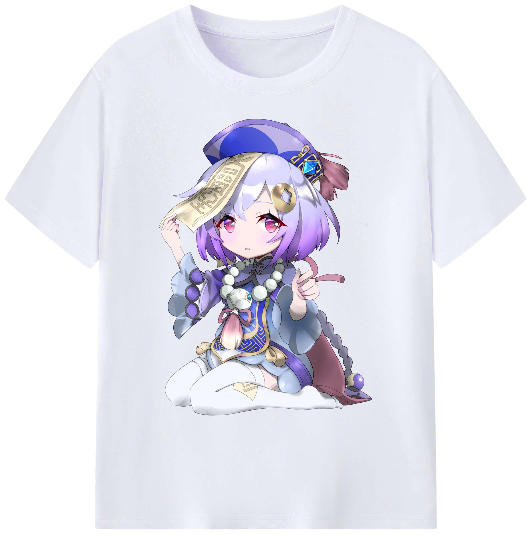 げんし神 七七 なな  genshin Nana 綿100％ メンズ半袖Tシャツ｜肌触りやわらか＆通気性