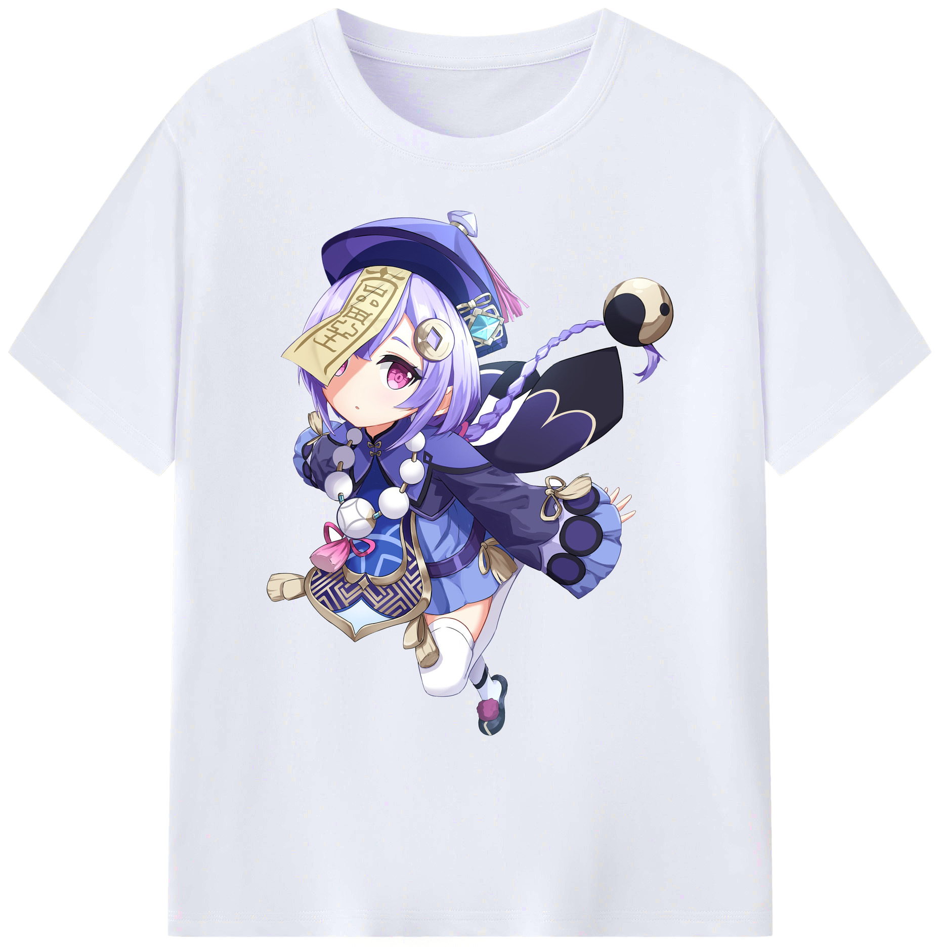 げんし神 七七 なな  genshin Nana 綿100％ メンズ半袖Tシャツ｜肌触りやわらか＆通気性