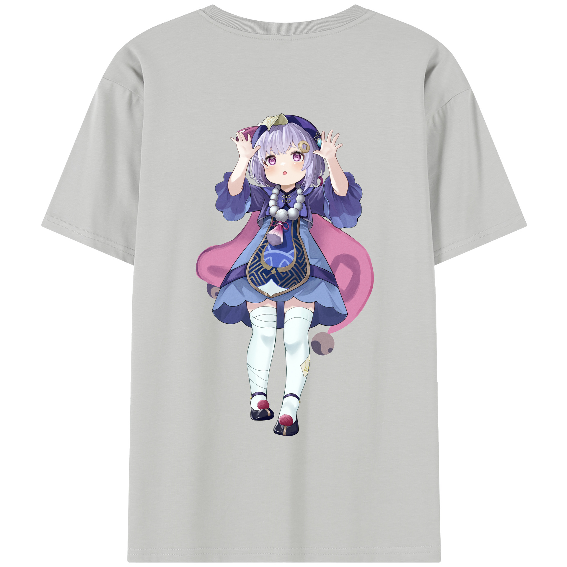 げんし神 七七 なな  genshin Nana レディース半袖Tシャツ(バックプリント)