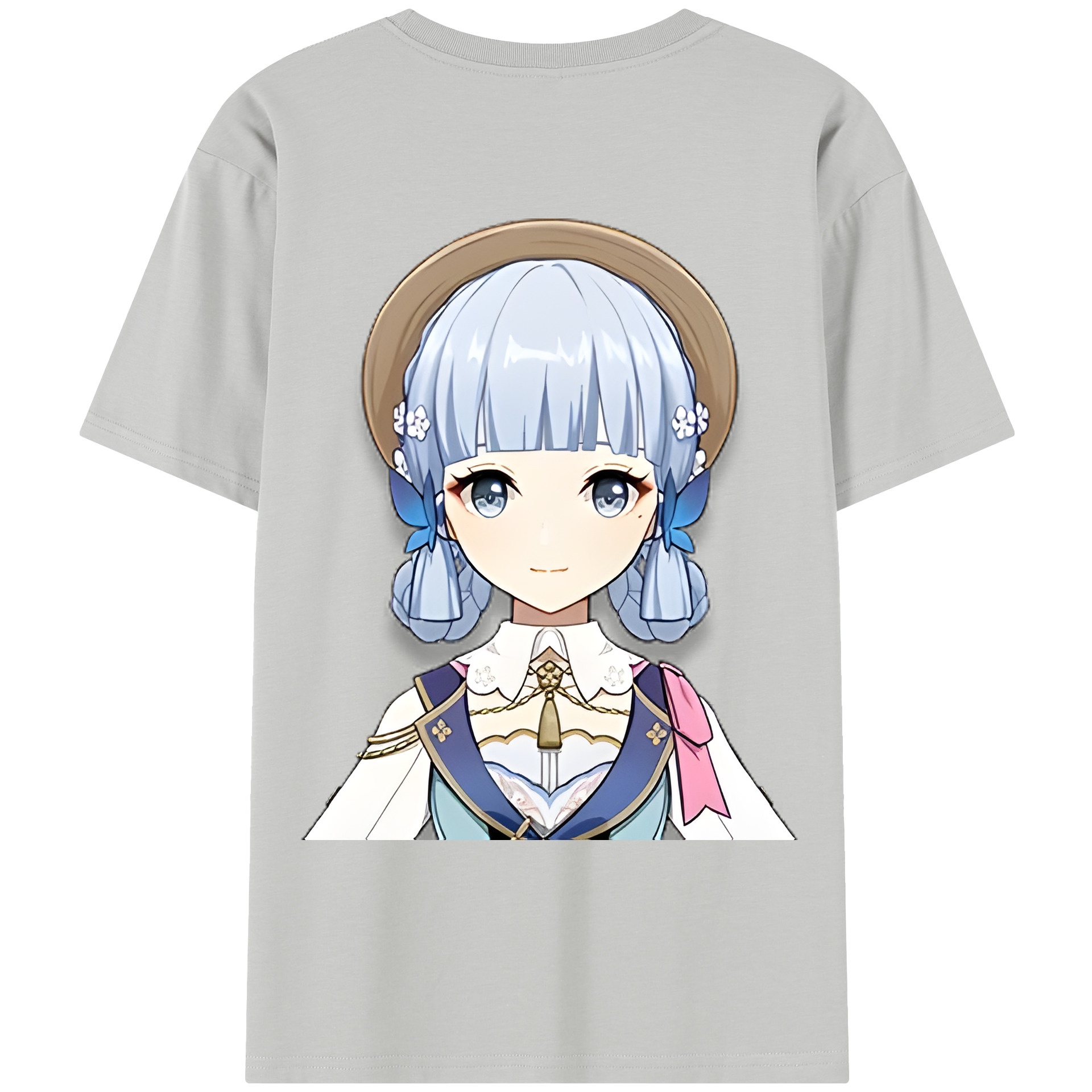 げんし神 神里綾華 神宮寺レン genshin Kamimiya Ren レディース半袖Tシャツ(バックプリント)