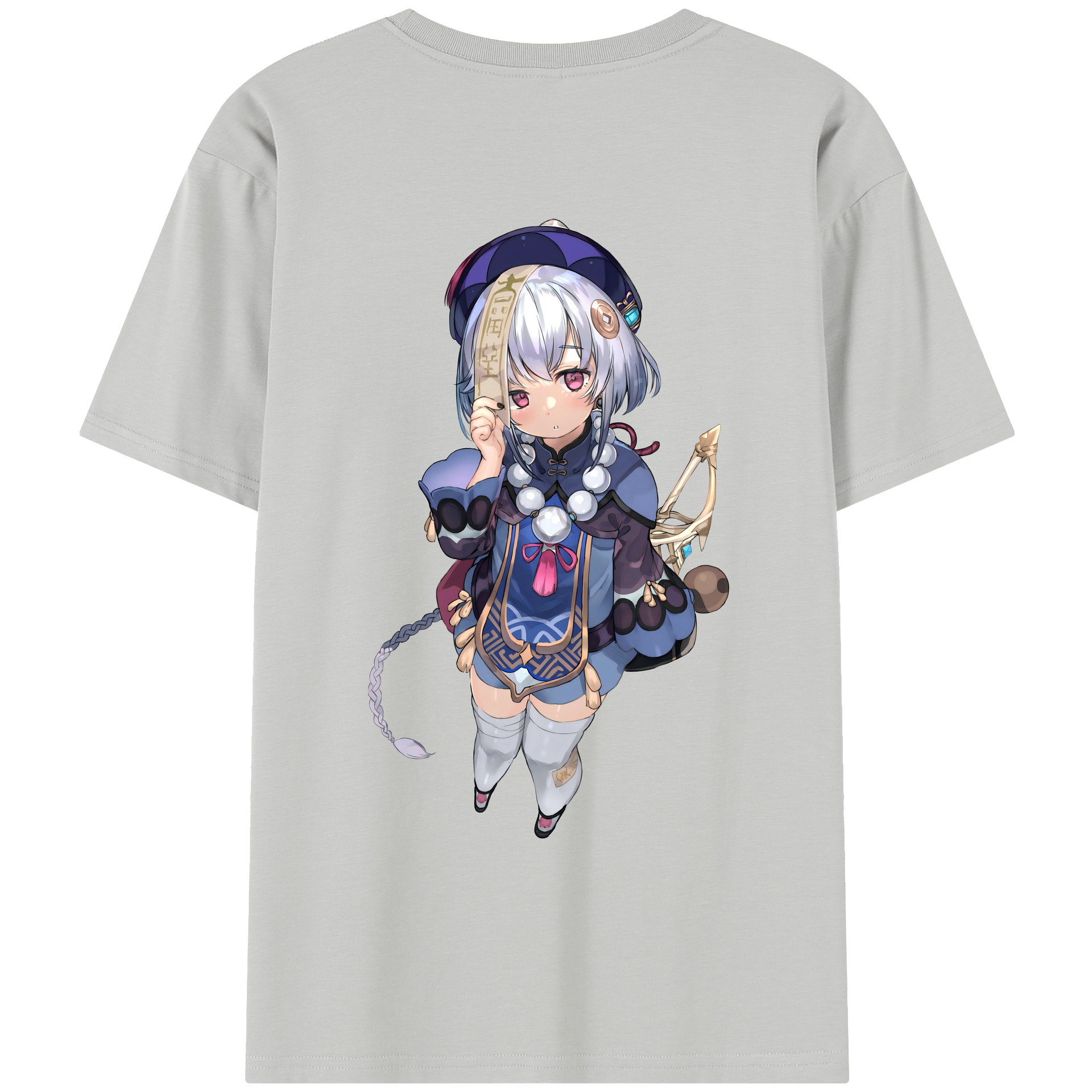げんし神 七七 なな  genshin Nana レディース半袖Tシャツ(バックプリント)