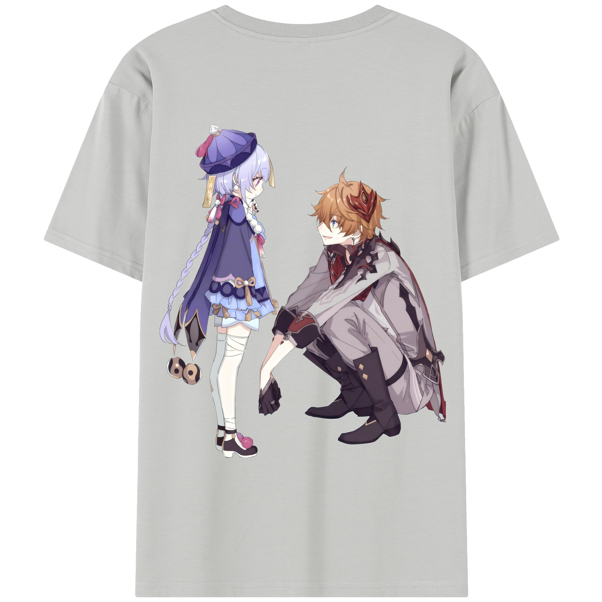 げんし神 七七 なな  genshin Nana レディース半袖Tシャツ(バックプリント)