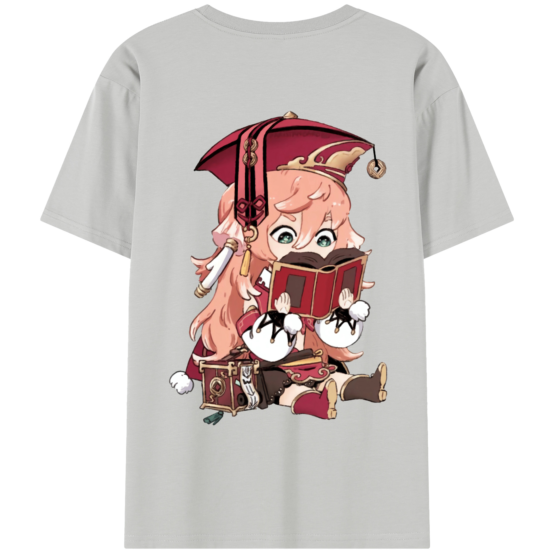 げんし神 ヤンフェイ genshin Yanfei レディース半袖Tシャツ(バックプリント)