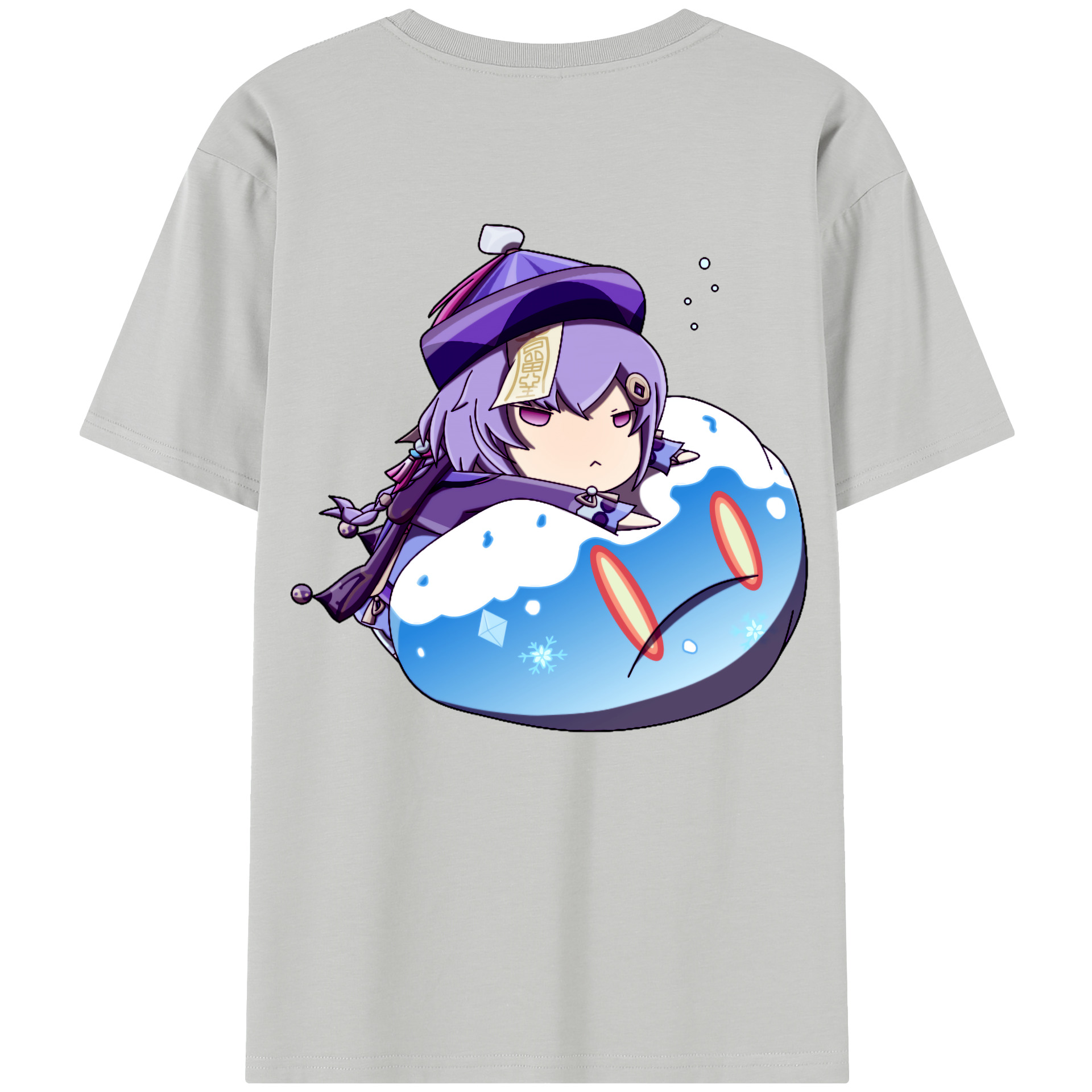 げんし神 七七 なな  genshin Nana レディース半袖Tシャツ(バックプリント)