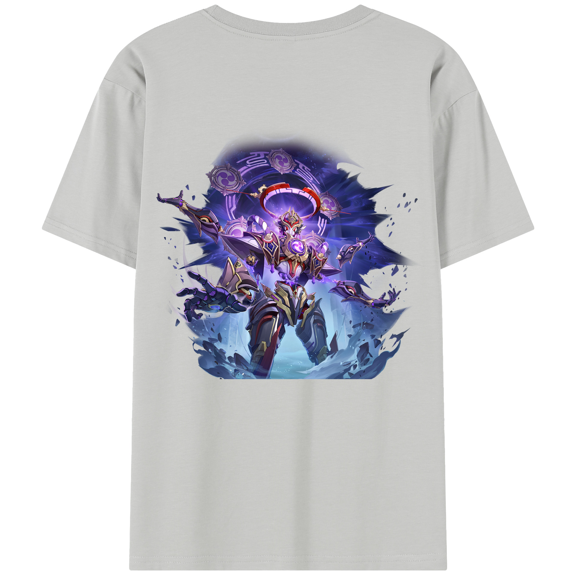 げんし神 さんペい genshin Sanpei レディース半袖Tシャツ(バックプリント)