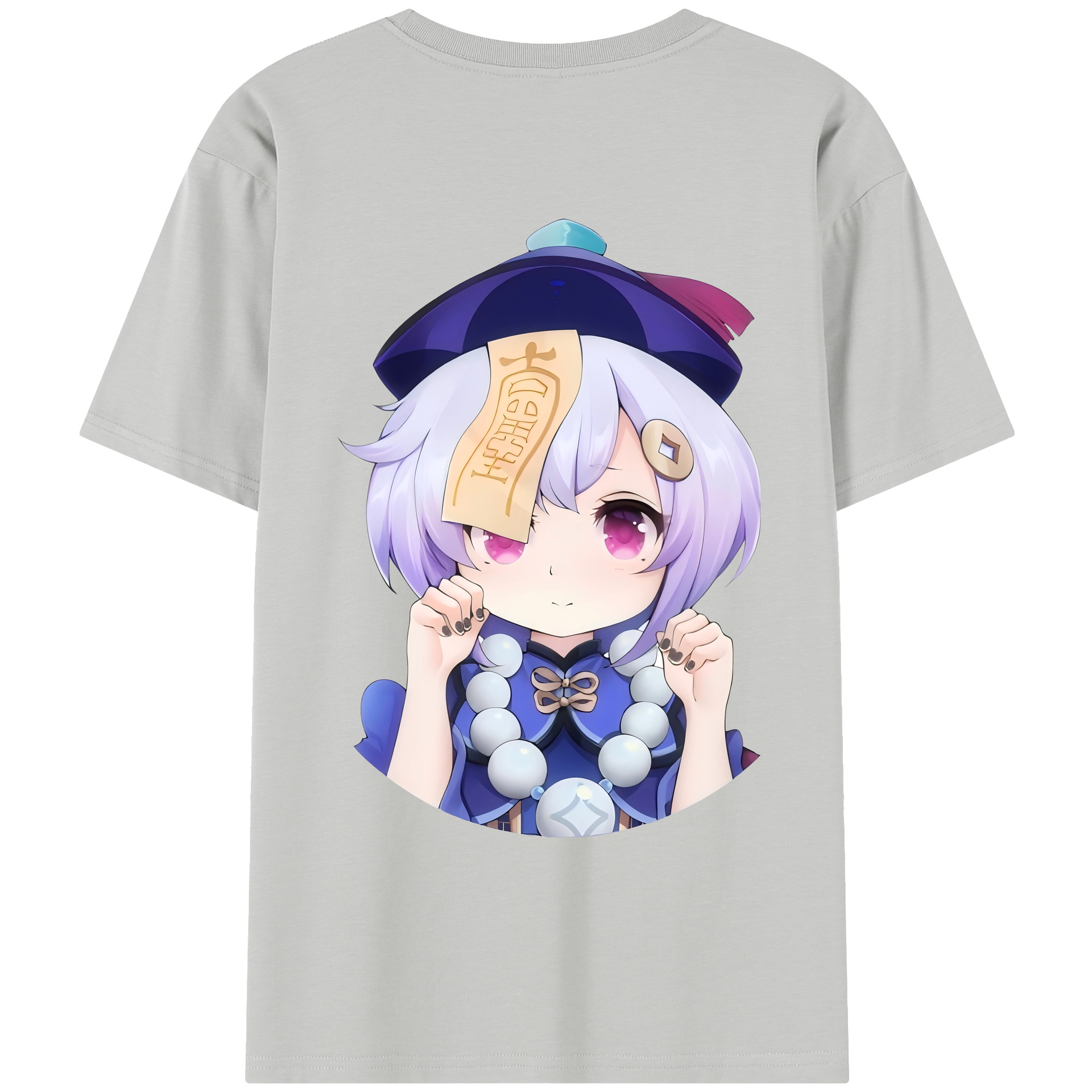 げんし神 七七 なな  genshin Nana レディース半袖Tシャツ(バックプリント)