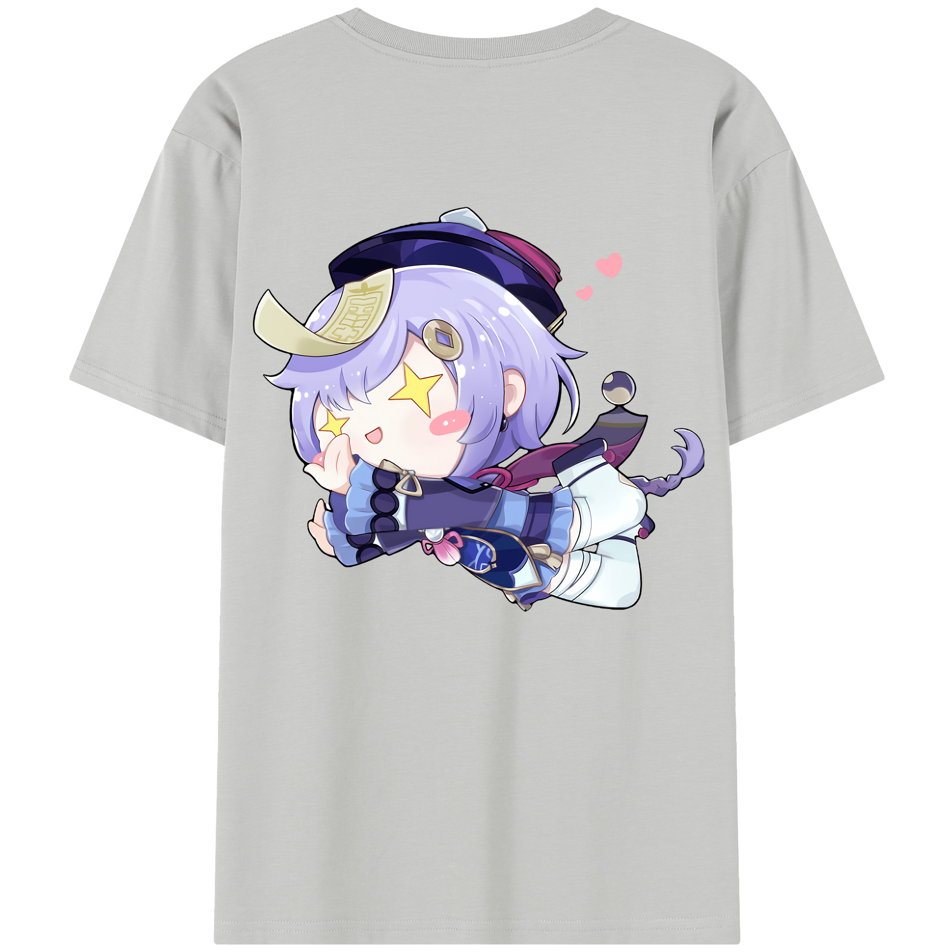 げんし神 七七 なな  genshin Nana レディース半袖Tシャツ(バックプリント)