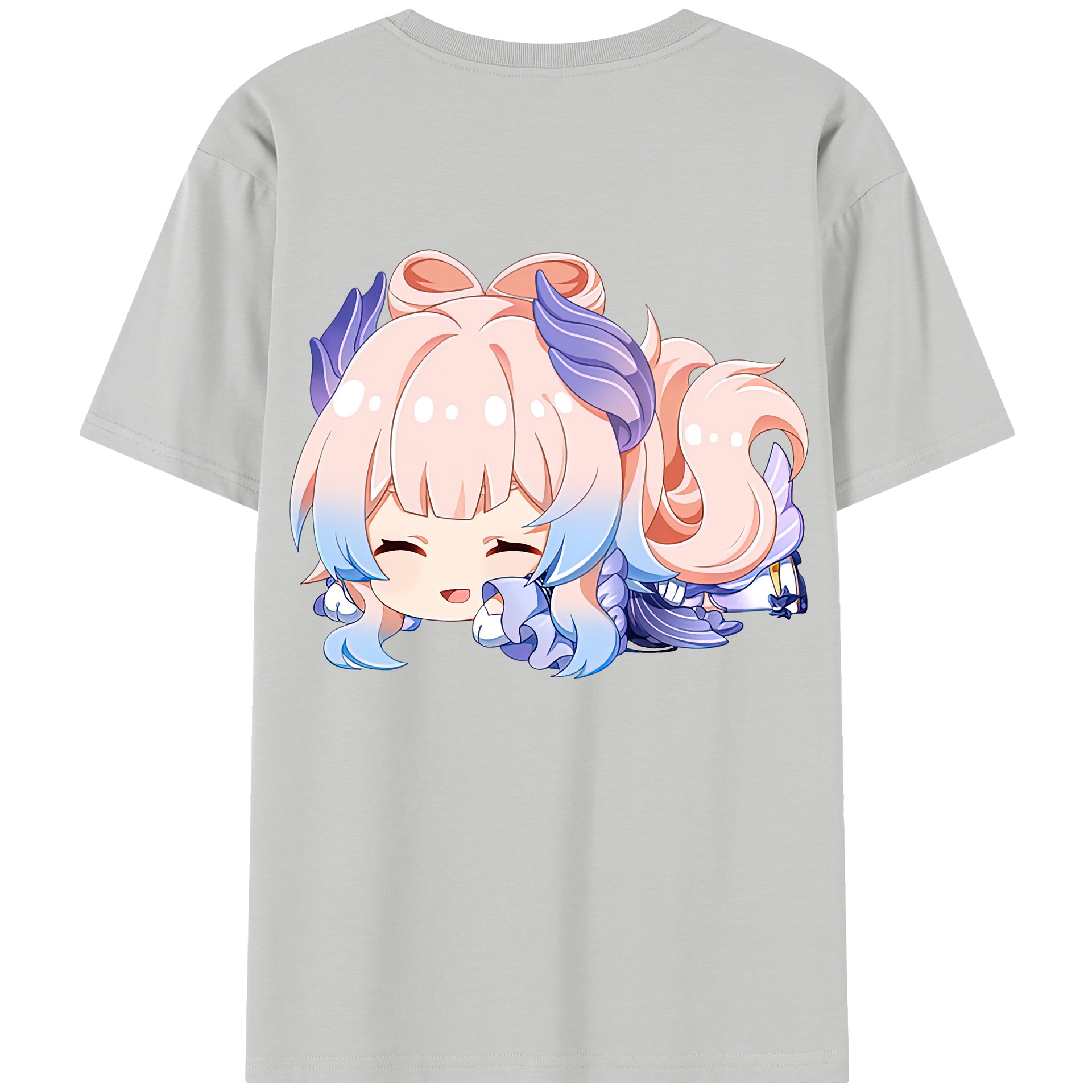 げんし神 珊瑚宮心海 サンゴノミヤ・ココミ genshin Sangonomiya Kokomi レディース半袖Tシャツ(バックプリント)