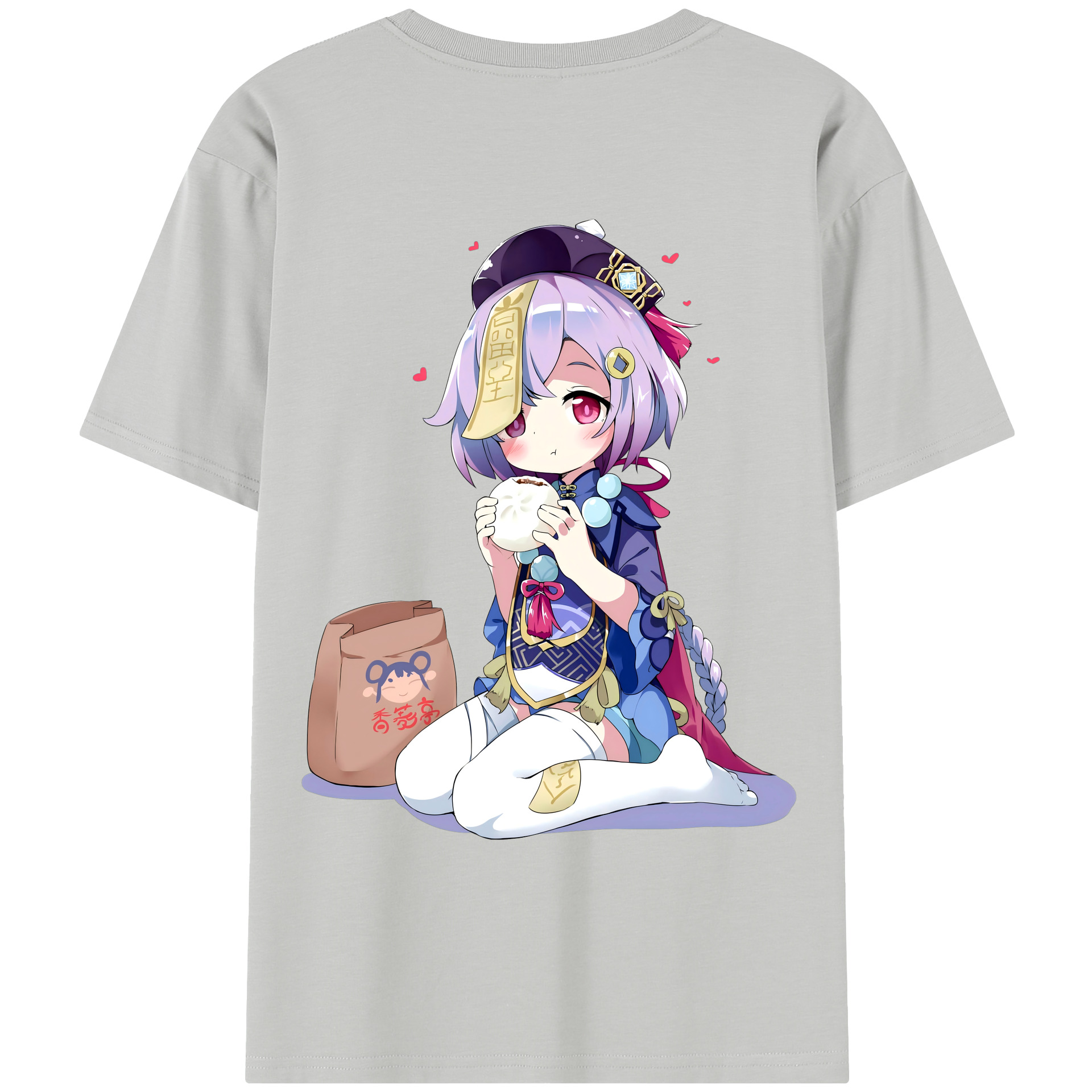 げんし神 七七 なな  genshin Nana レディース半袖Tシャツ(バックプリント)
