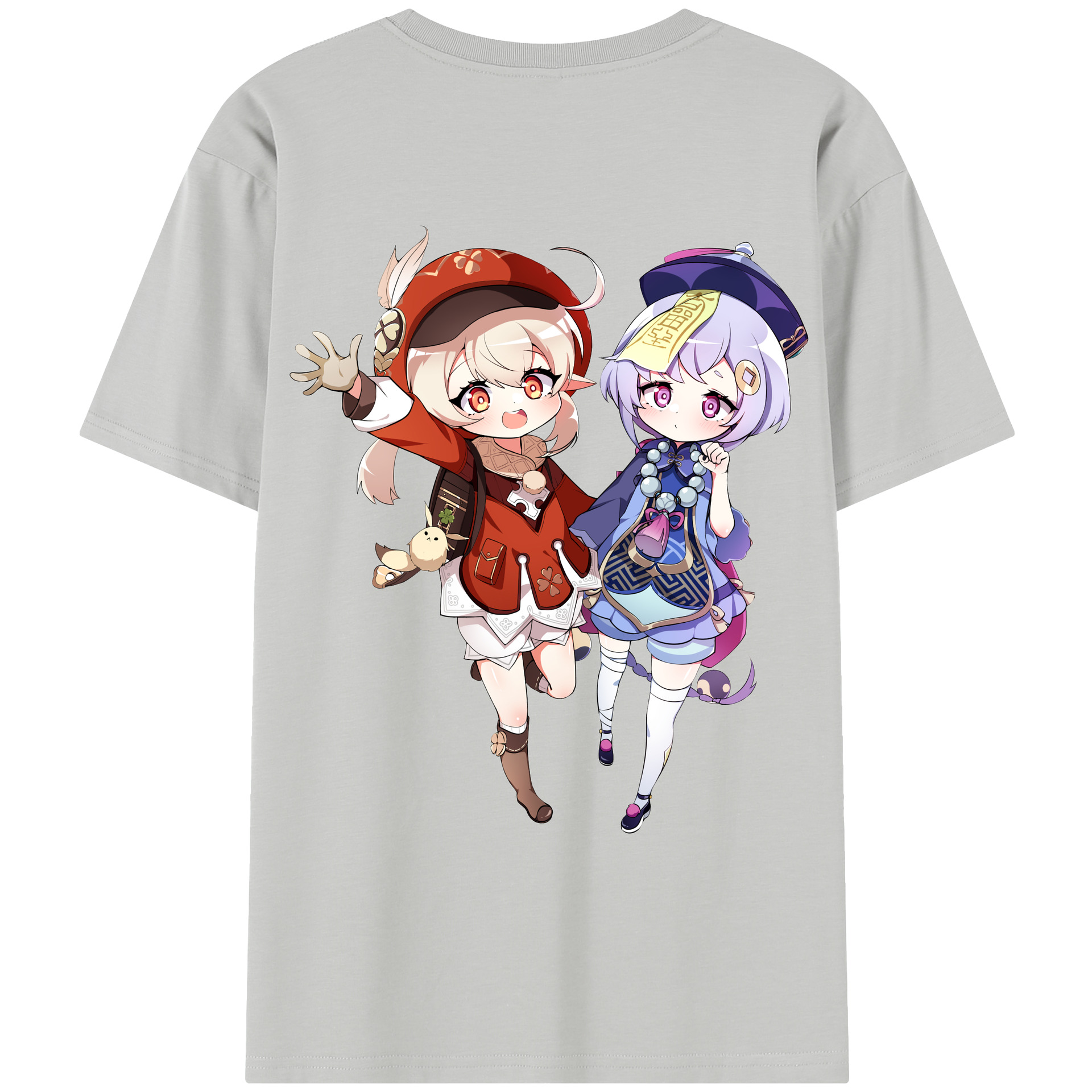 げんし神 七七 なな  genshin Nana レディース半袖Tシャツ(バックプリント)