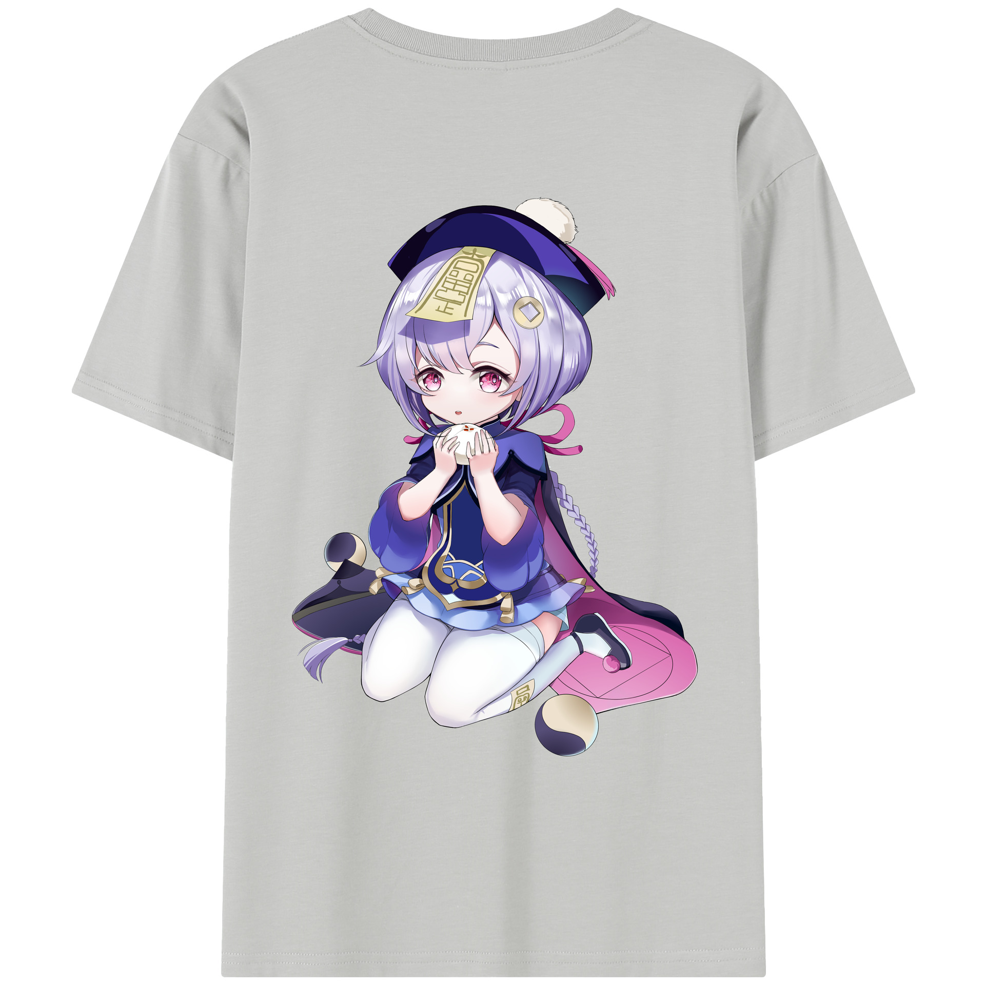 げんし神 七七 なな  genshin Nana レディース半袖Tシャツ(バックプリント)