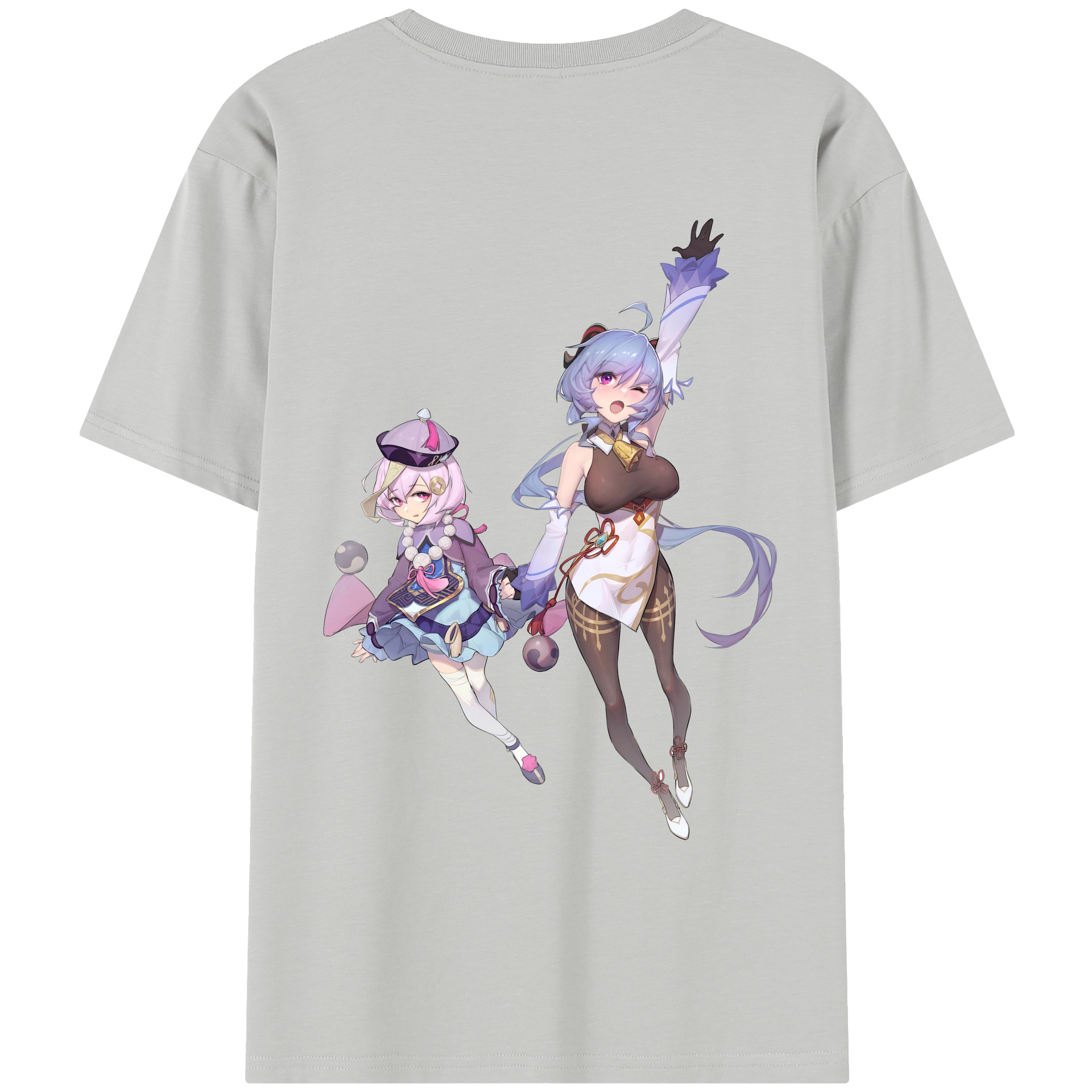 げんし神 七七 なな  genshin Nana レディース半袖Tシャツ(バックプリント)
