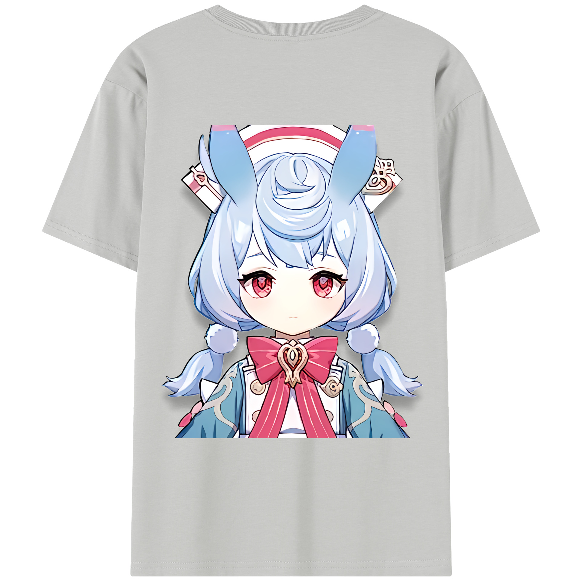 げんし神 シゲウィン genshin Shigewin レディース半袖Tシャツ(バックプリント)