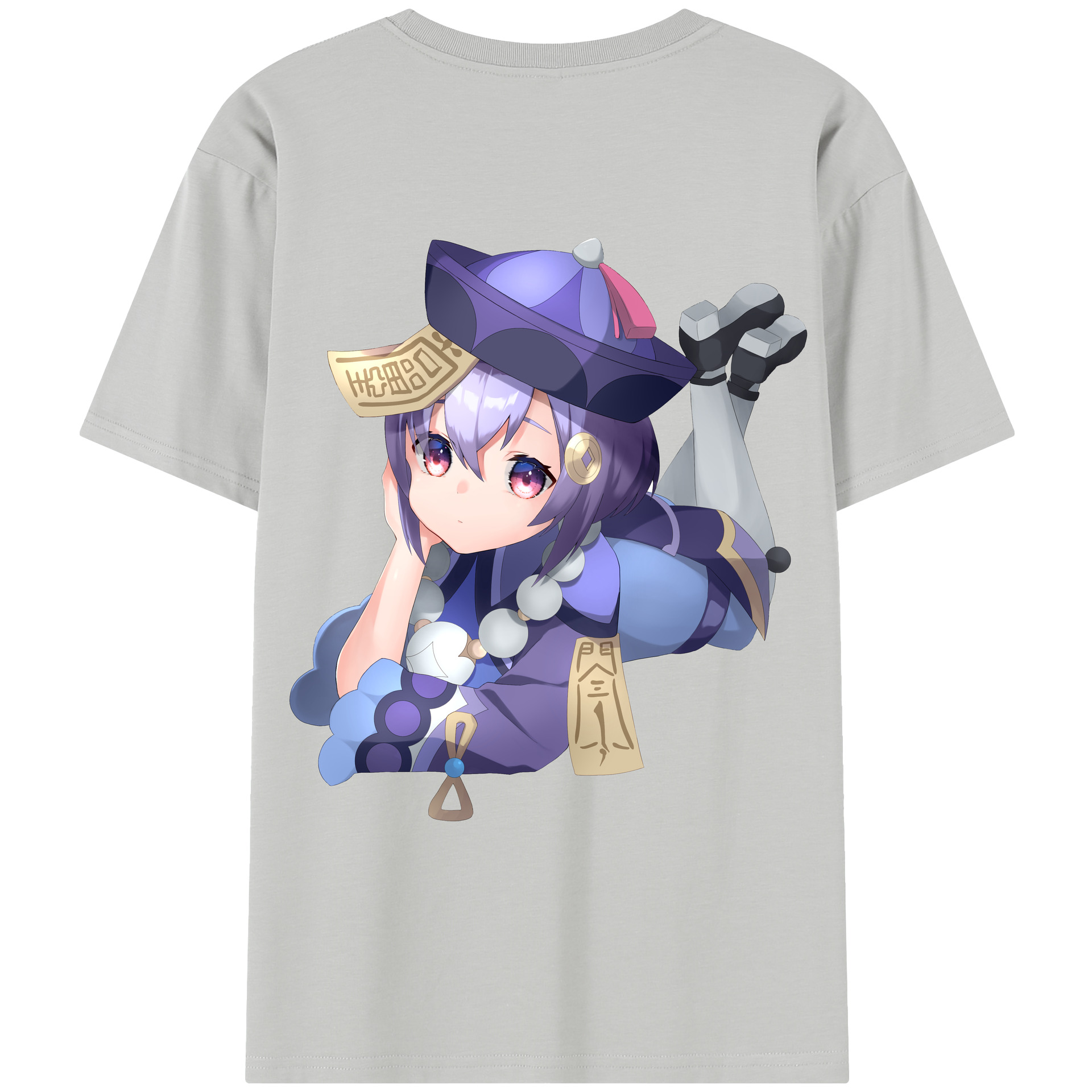 げんし神 七七 なな  genshin Nana レディース半袖Tシャツ(バックプリント)