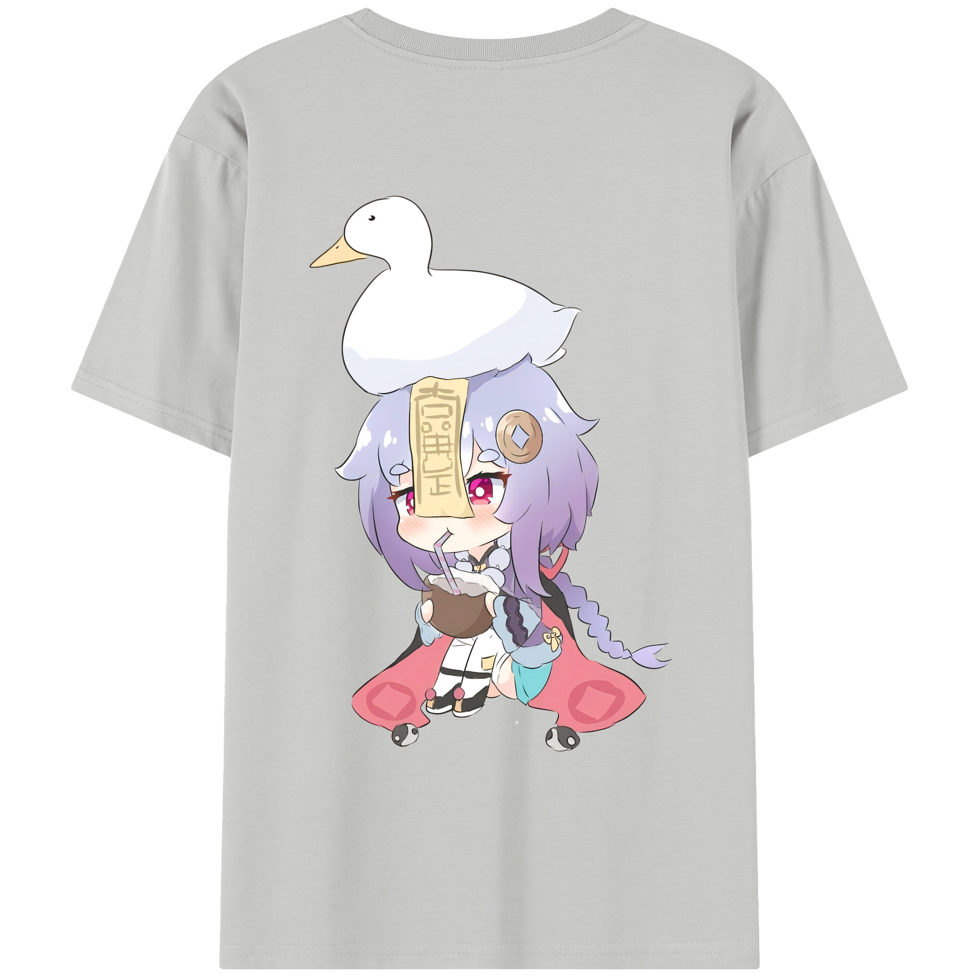 げんし神 七七 なな  genshin Nana レディース半袖Tシャツ(バックプリント)