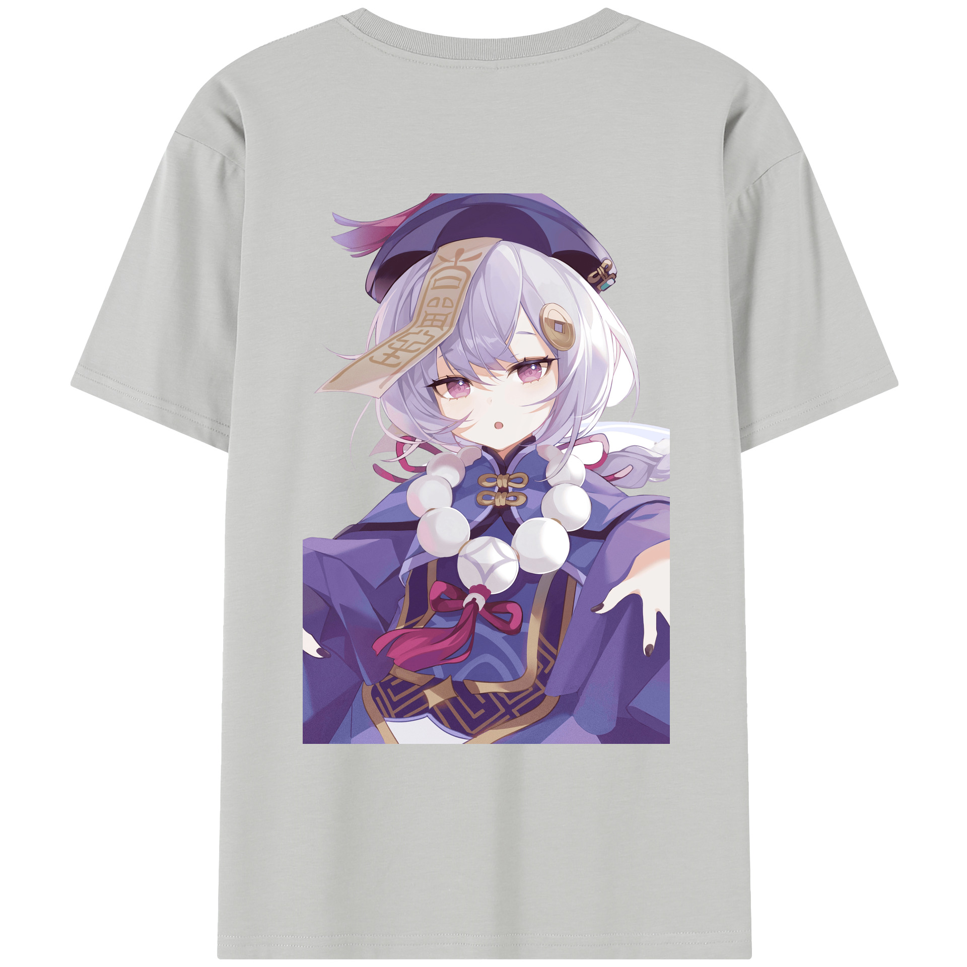 げんし神 七七 なな  genshin Nana レディース半袖Tシャツ(バックプリント)