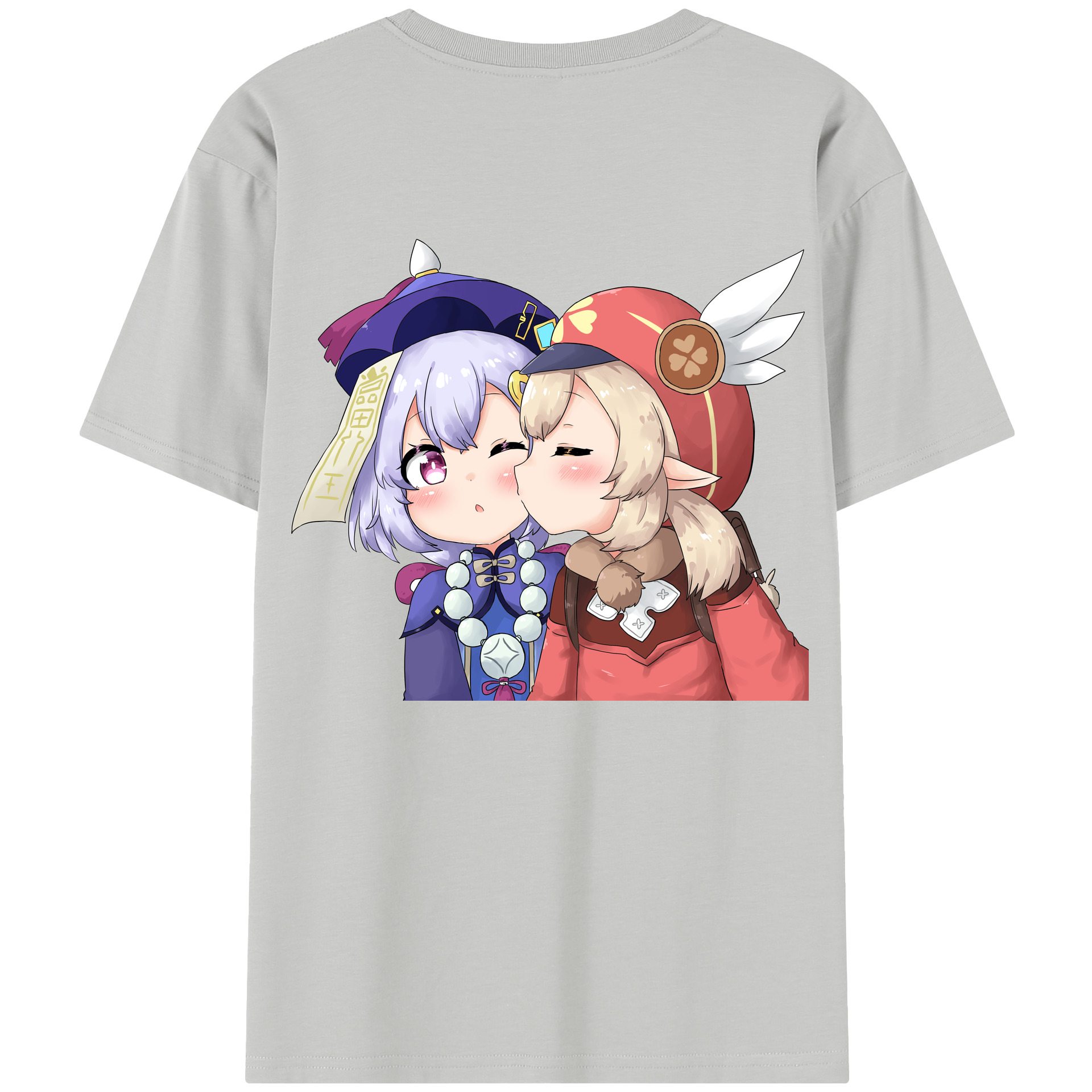 げんし神 七七 なな  genshin Nana レディース半袖Tシャツ(バックプリント)