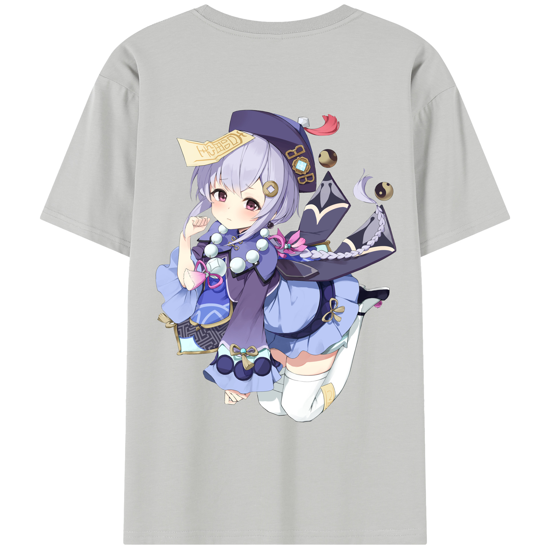 げんし神 七七 なな  genshin Nana レディース半袖Tシャツ(バックプリント)