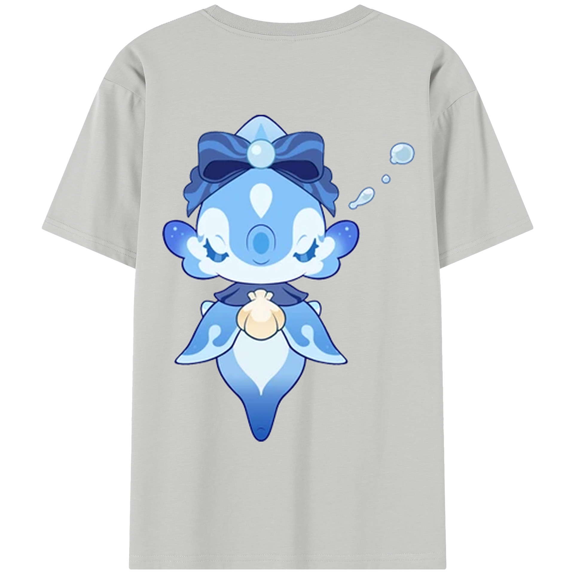 げんし神 フリーナ genshin Furina レディース半袖Tシャツ(バックプリント)